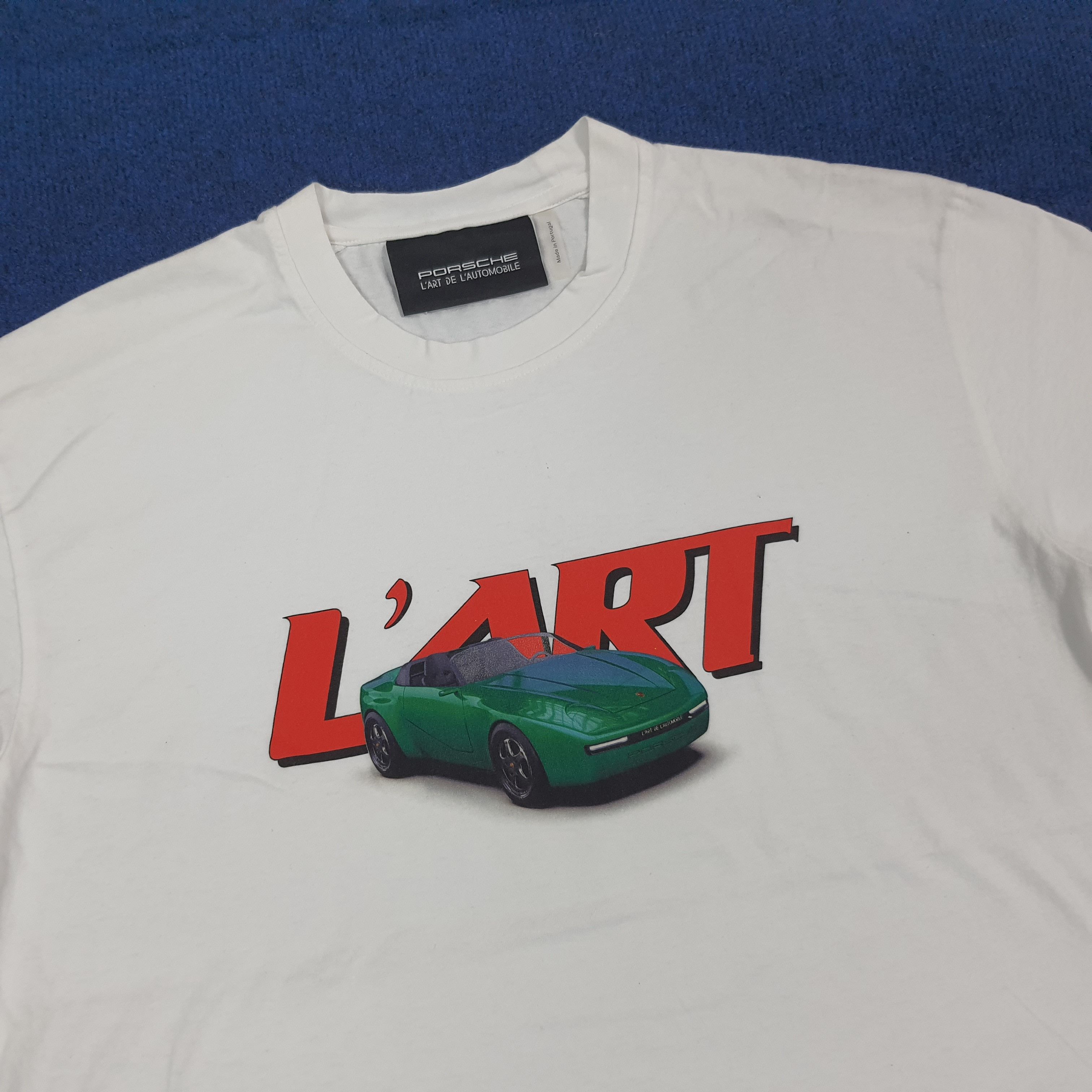 Porsche Design RARE KAR L'Art Porsche 924 S T-Shirt Official C276N69 Size US L / EU 52-54 / 3 - 2 Thumbnail