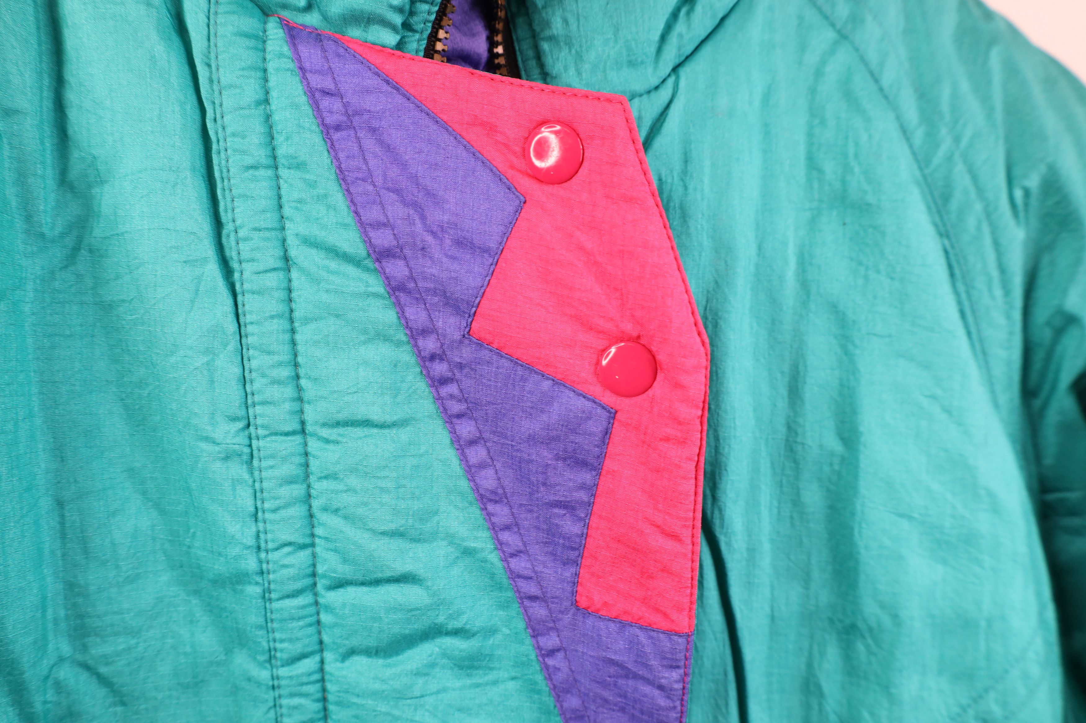 Vintage Vintage 90s Streetwear Block Ski Snowboard Puffer Jacket Size L / US 10 / IT 46 - 5 Thumbnail