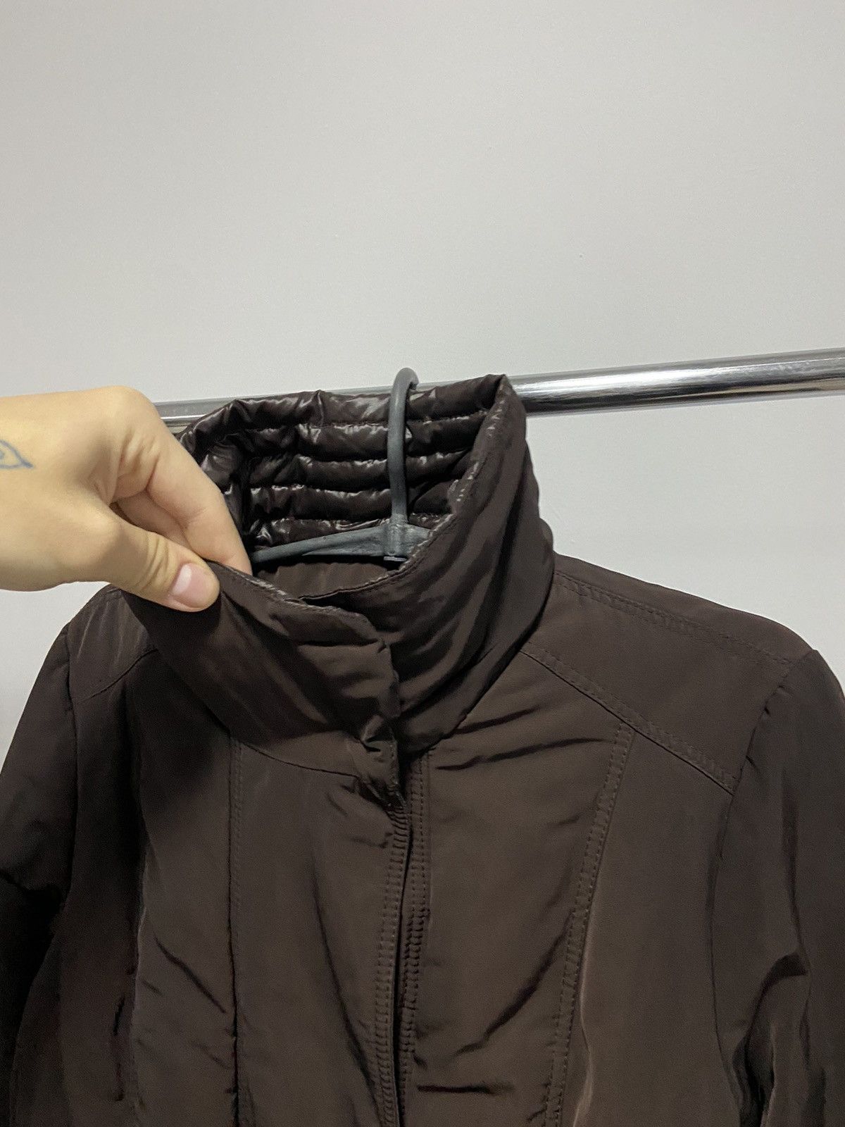 Moncler × Vintage Moncler down Jacket Vintage puffer luxury brown Size S / US 4 / IT 40 - 12 Thumbnail