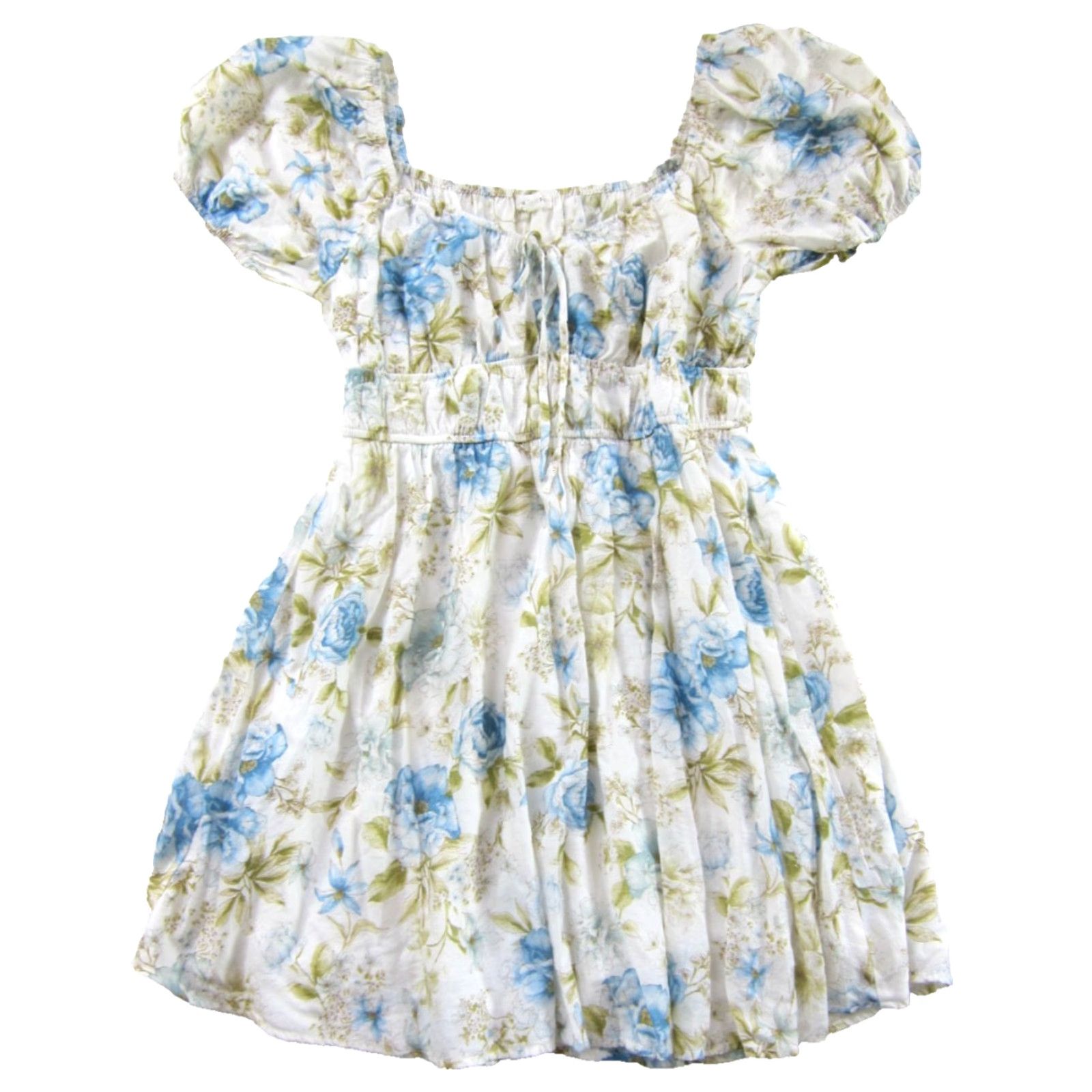 Vintage Blu Pepper Dress Short Sleeve Off Shoulder Sun Sheath Floral L Blu Pepper Dress Short Sleeve Off Shoulder Sun Beach Floral L Womens Maxi Sundress Size 36" / US 14 / IT 50 - 2 Thumbnail