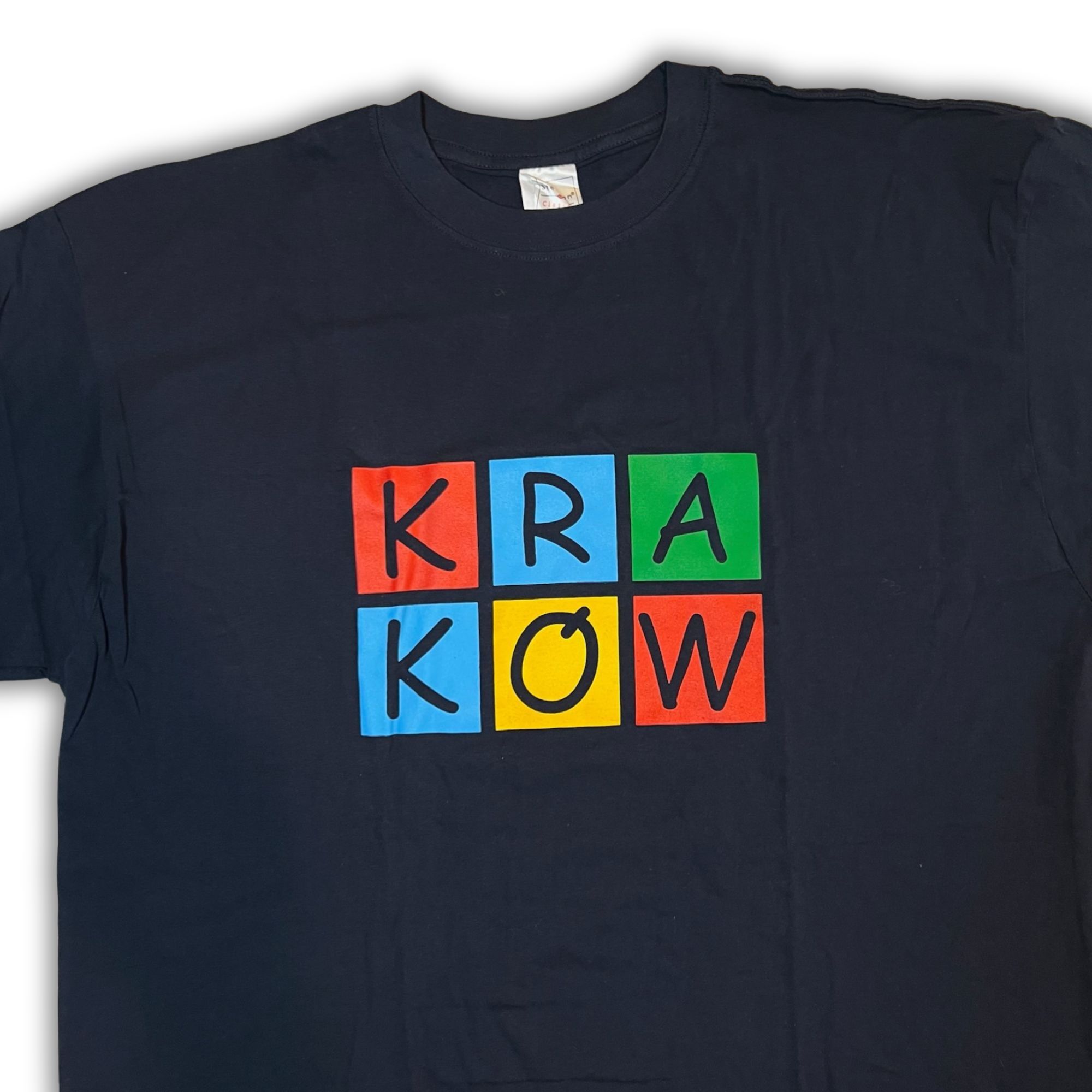Other Stedman XXL T-Shirt "Krakow" Graphic Print Black 100% Cotton Size US XXL / EU 58 / 5 - 4 Thumbnail
