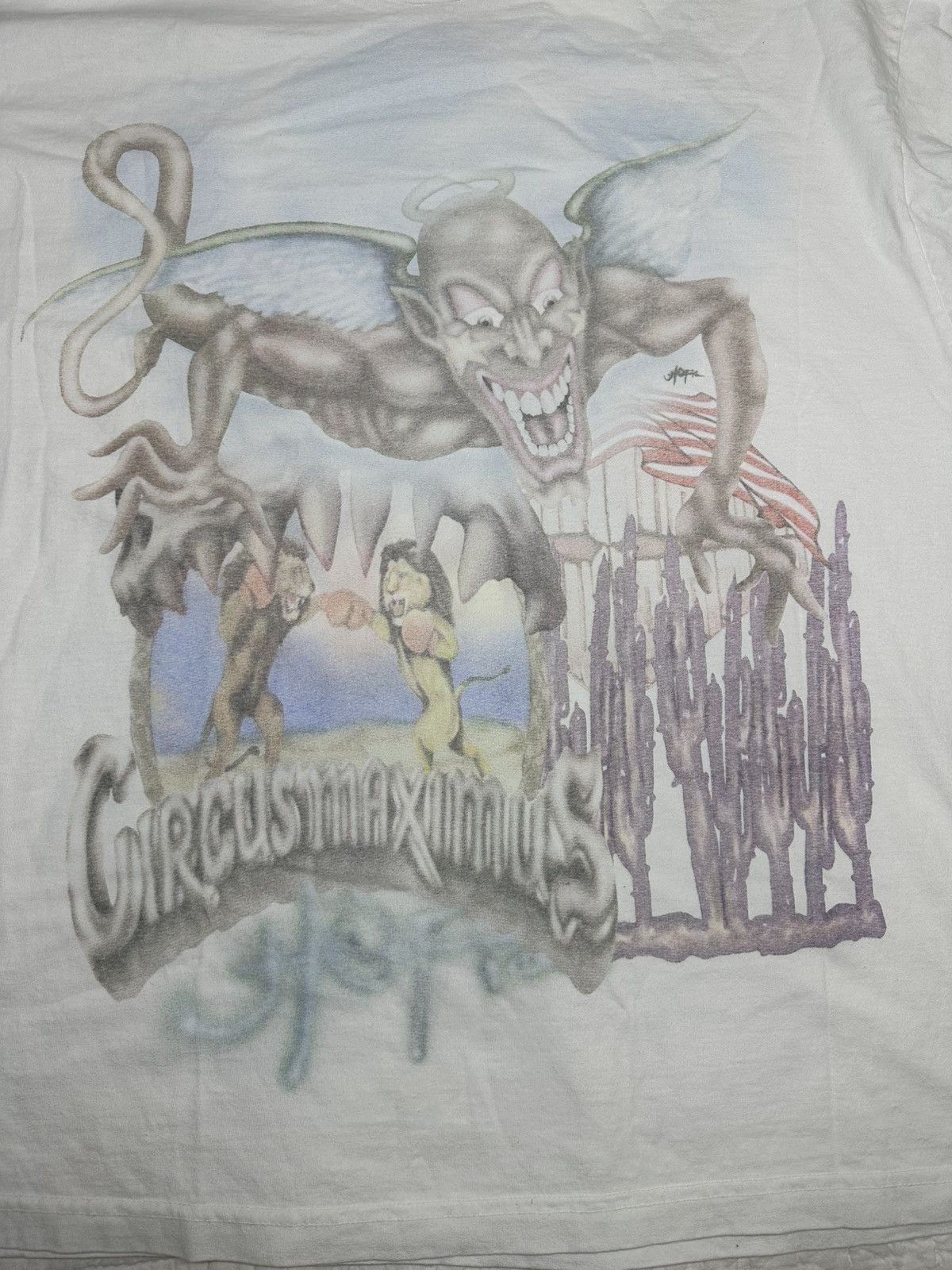 Travis Scott Travis Scott 2023 Utopia Circus Maximus Tee/ New Size 2XL Size US XXL / EU 58 / 5 - 4 Thumbnail