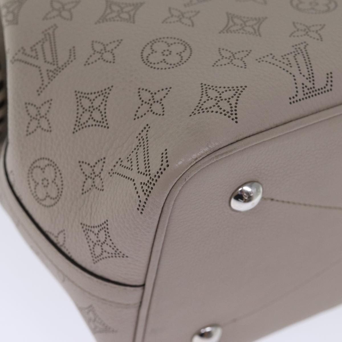 Louis Vuitton LOUIS VUITTON Monogram Mahina Blossom MM Tote Bag Galle Size ONE SIZE - 14 Thumbnail
