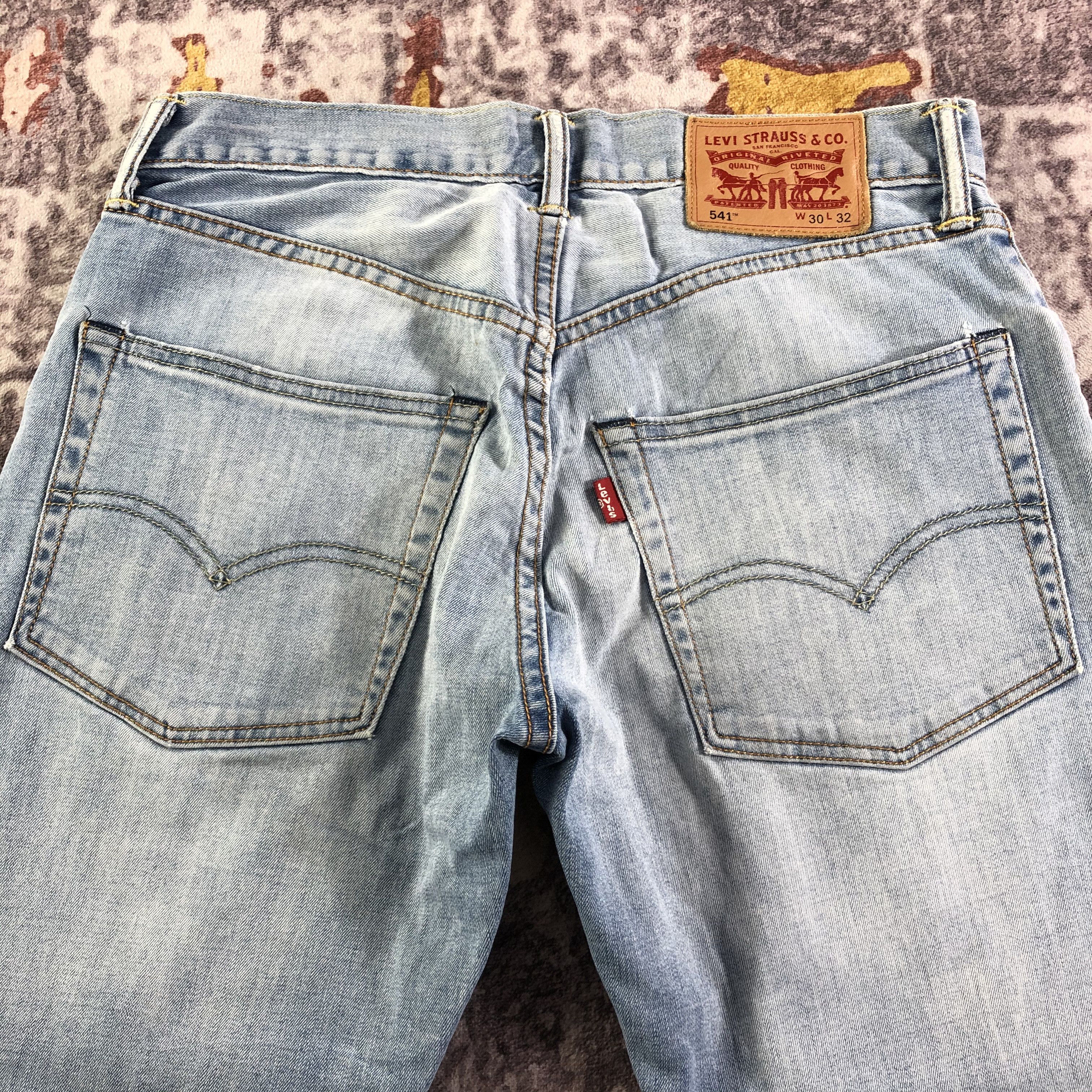 Levi's × Vintage Vintage Blue Wash Levis 541 Jeans-JM3319 Size US 30 / EU 46 - 4 Thumbnail