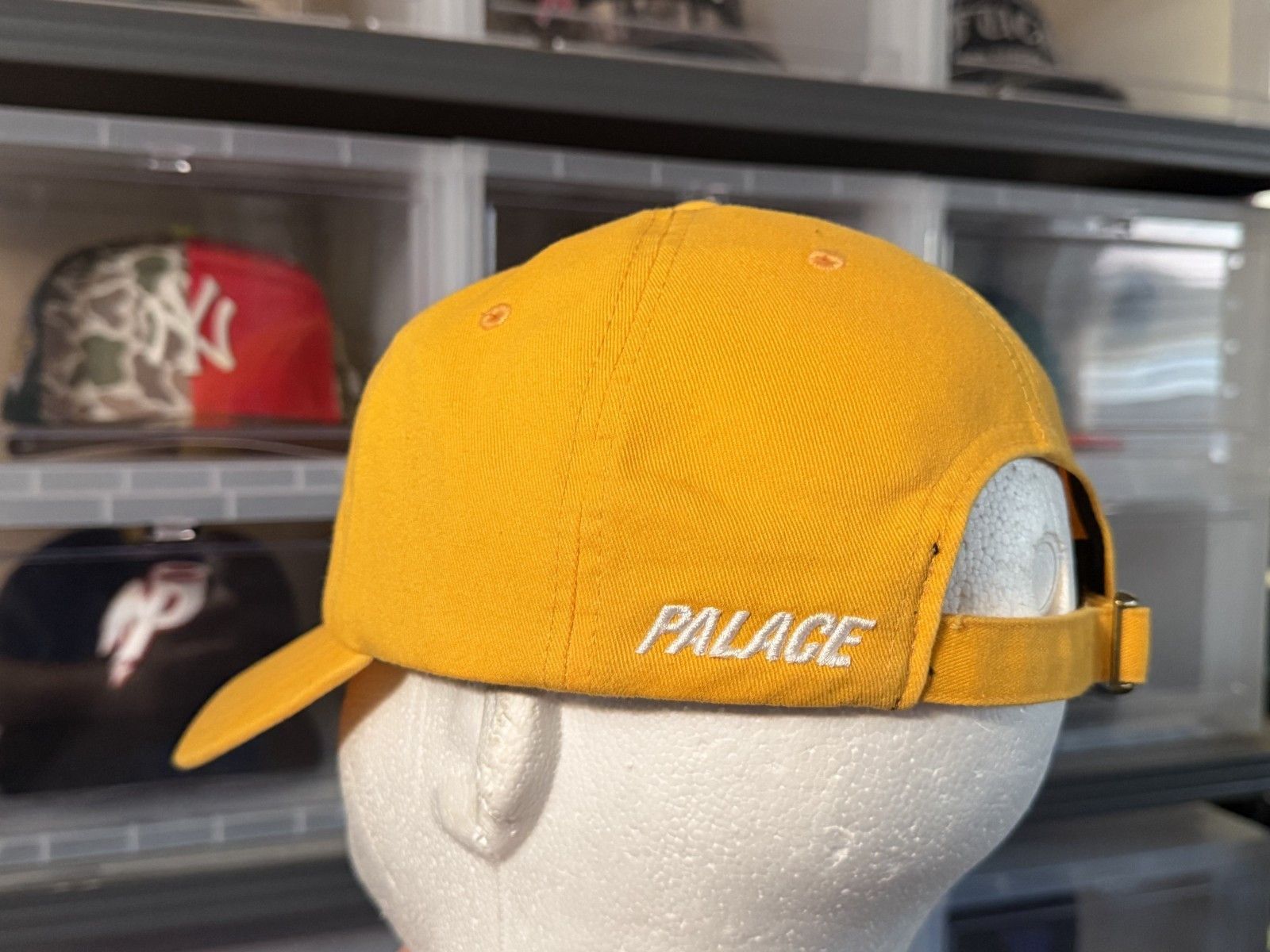 Palace Palace P 6 Panel Cap Nectarine Yellow AW16 Size ONE SIZE - 6 Thumbnail