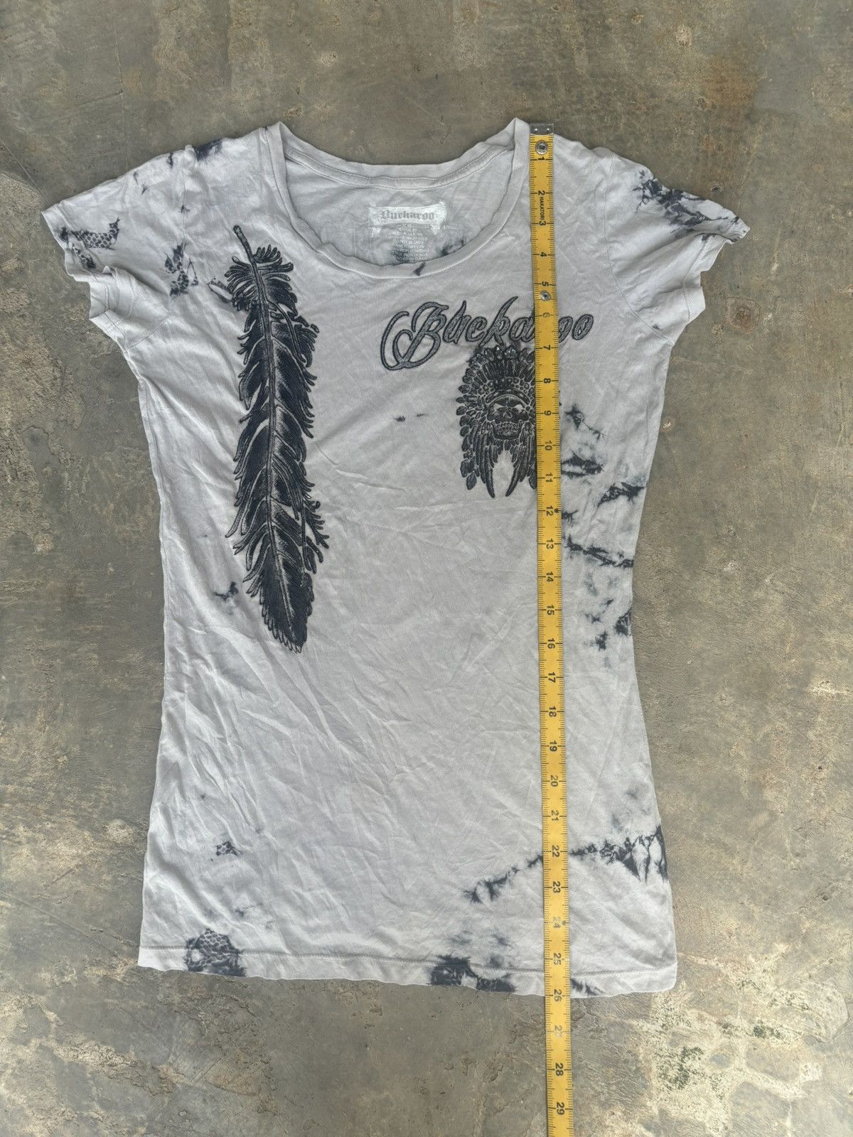 Japanese Brand Y2k Buckaroo Ifsixwasnine Punk style Tshirt Size US S / EU 44-46 / 1 - 9 Thumbnail