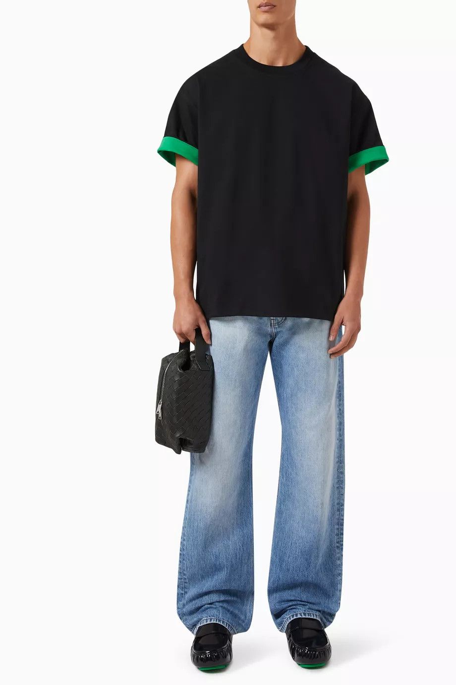 Bottega Veneta o1loc1c0824 661788 T-Shirt in Noir Size US XL / EU 56 / 4 - 3 Thumbnail