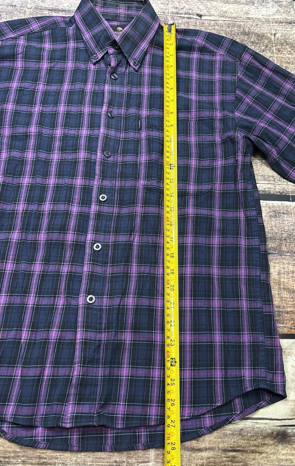 Pierre Balmain 90s Pierre Balmain Shirt Mens Medium Check Plaid Cotton Size US M / EU 48-50 / 2 - 9 Thumbnail