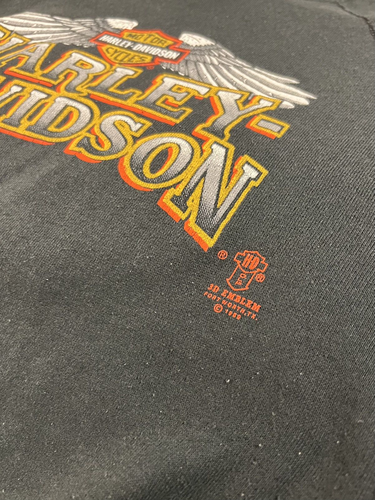 Harley Davidson × Vintage Vintage 1989 Harley Davidson Crewneck Size M / US 6-8 / IT 42-44 - 1 Thumbnail
