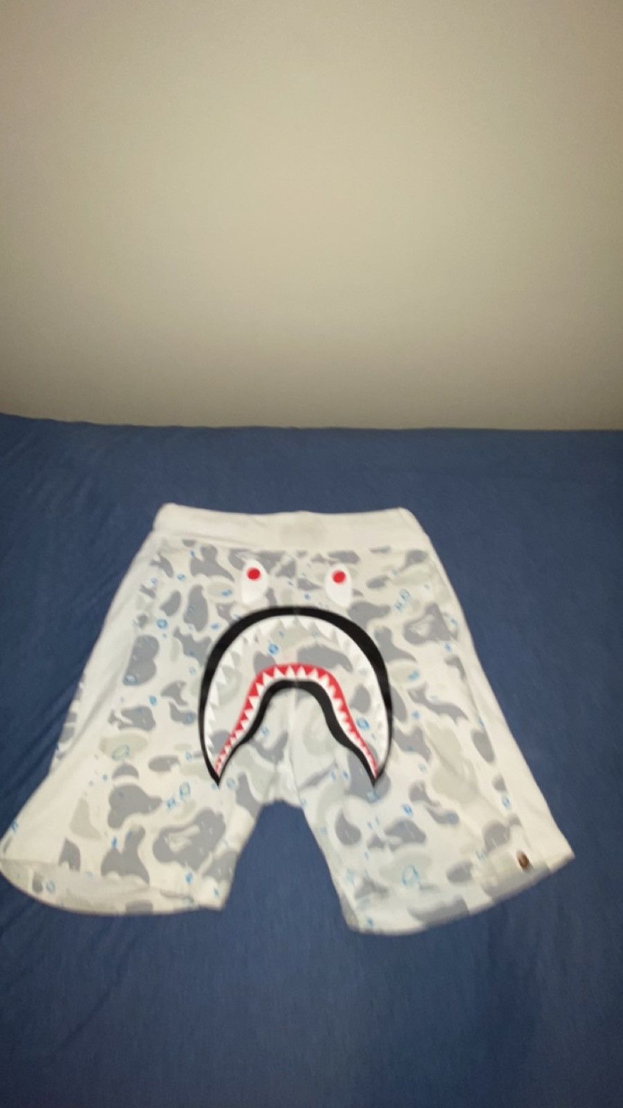 Space Camo Shark Swest Shorts