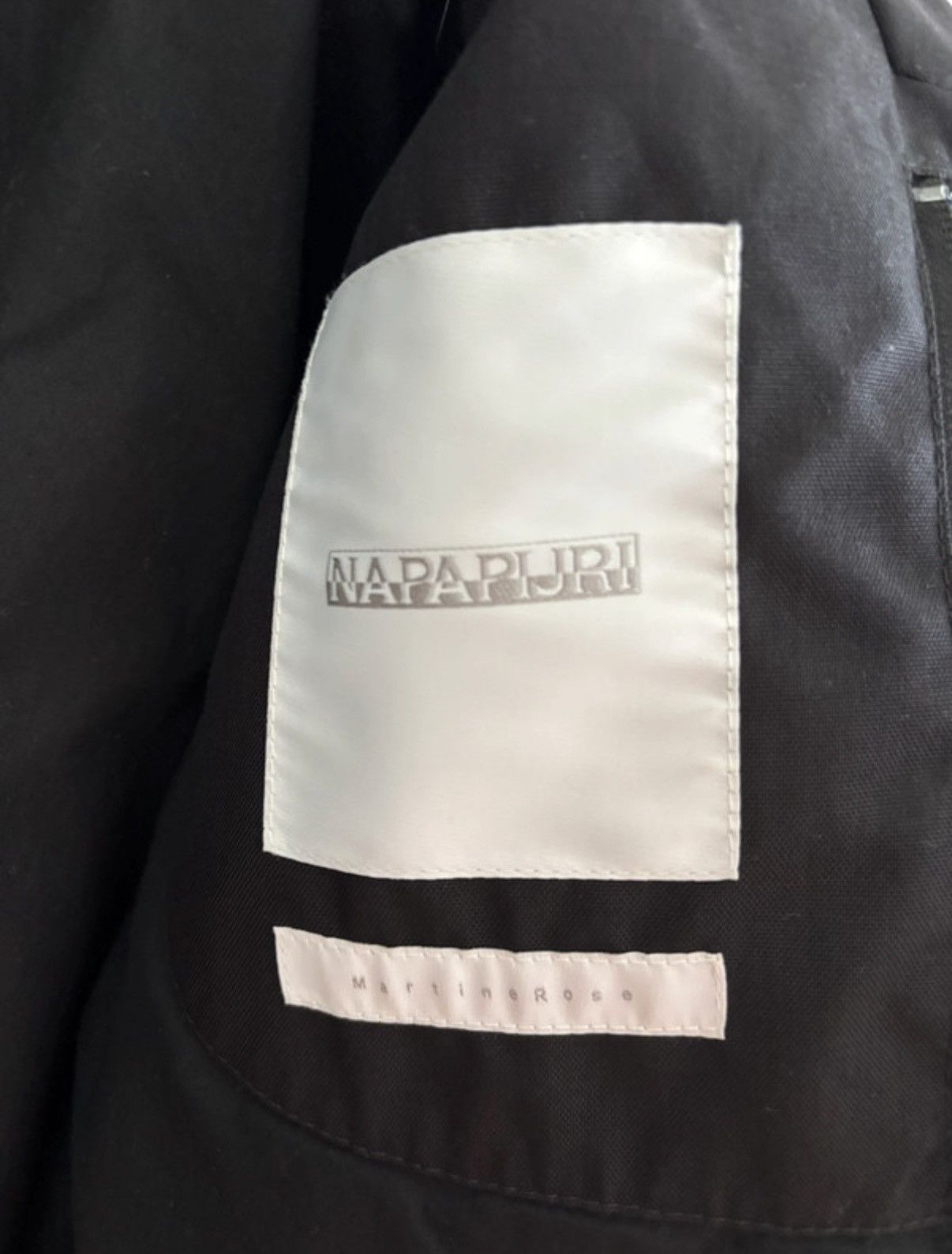 Martine Rose × Napapijri Napapijri x Martine Rose A-Allos Jacket – Black Size US M / EU 48-50 / 2 - 8 Thumbnail