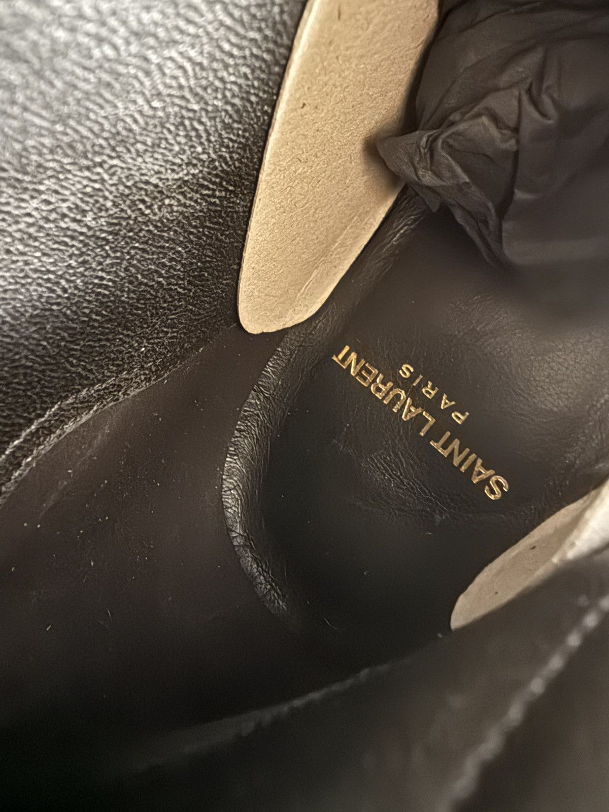 Saint Laurent Paris SS24 Saint Laurent Rainer 75 Boots in Smooth Leather Size US 8 / EU 41 - 8 Thumbnail