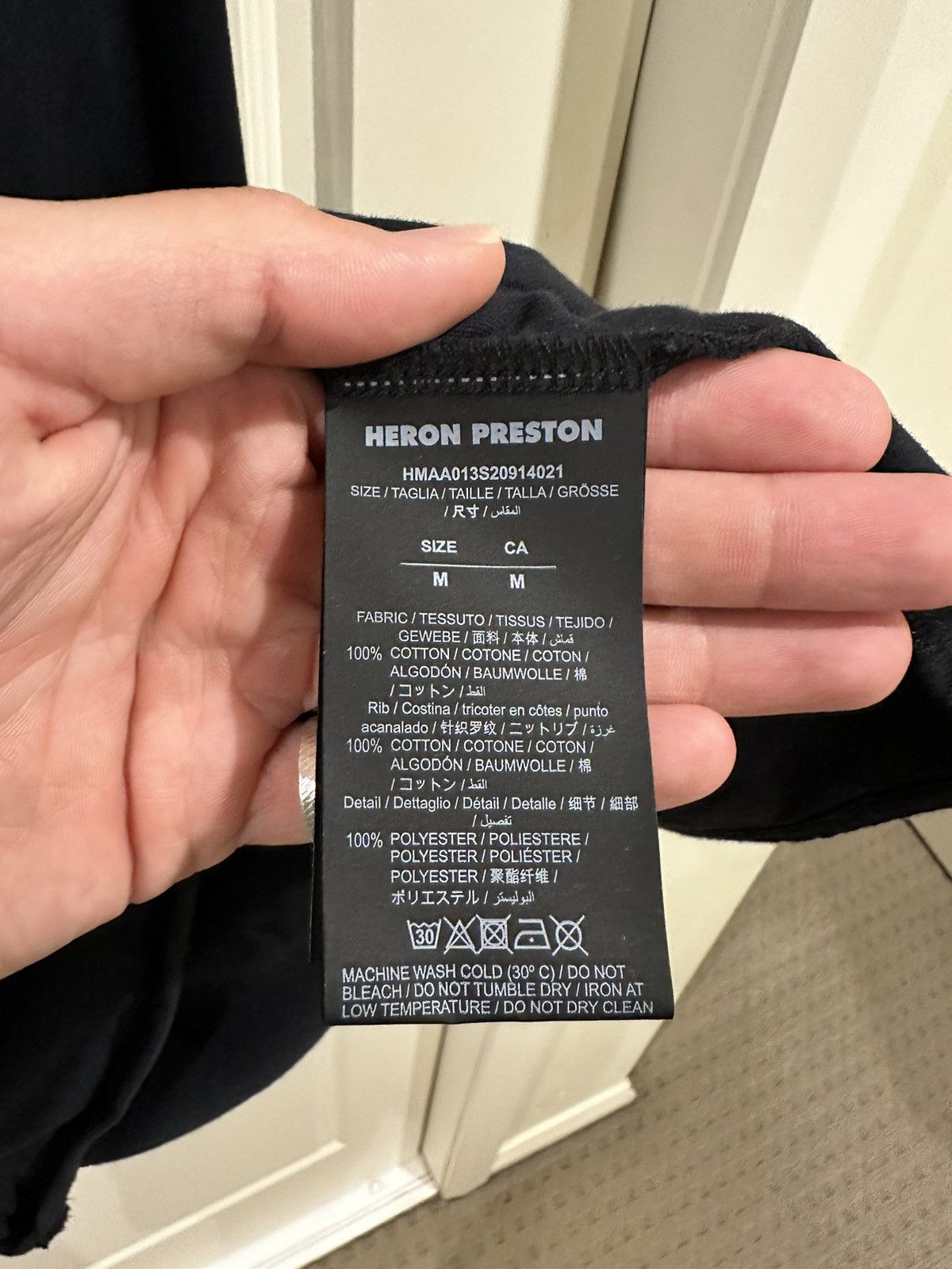 Heron Preston HERON PRESTON Crew Neck Heron Print T-Shirt Size US M / EU 48-50 / 2 - 4 Thumbnail