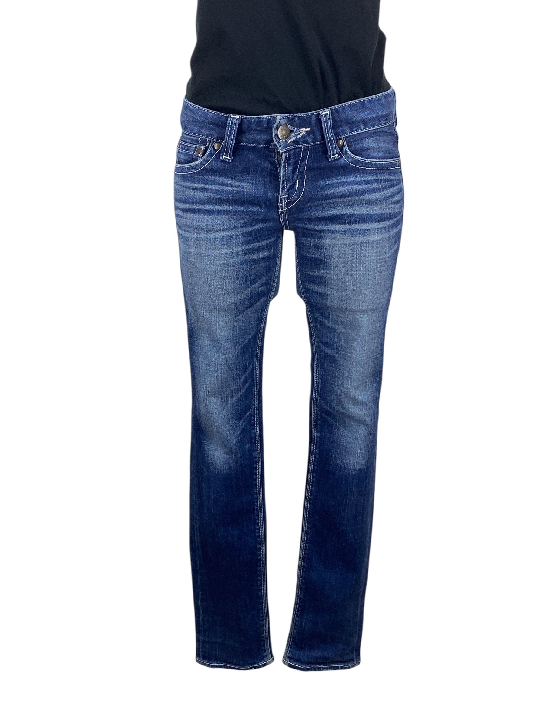 Japanese Brand Moussy Jeans Skinny Jeans Low Rise Jeans Size 25" / US 0 / IT 36 - 2 Thumbnail