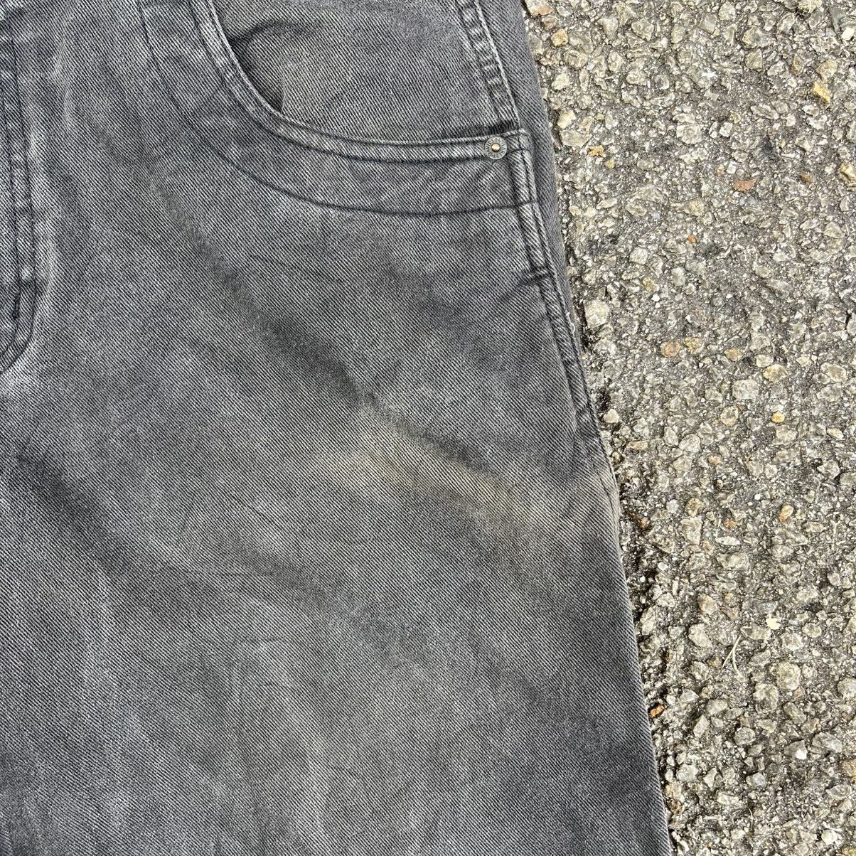 Harley Davidson Y2K Harley Davidson Carpenter Faded Black Baggy Skater Jeans Size US 34 / EU 50 - 5 Thumbnail