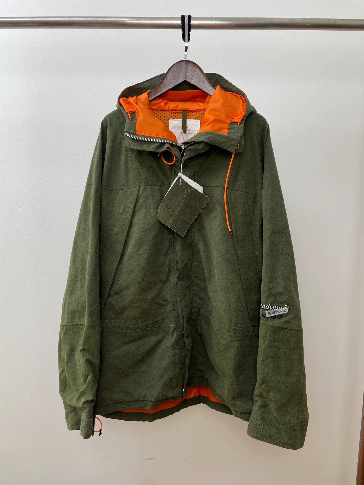READYMADE Readymade Military Jacket Olive w/Orange Lining Size 2 New Size US M / EU 48-50 / 2 - 1 Thumbnail