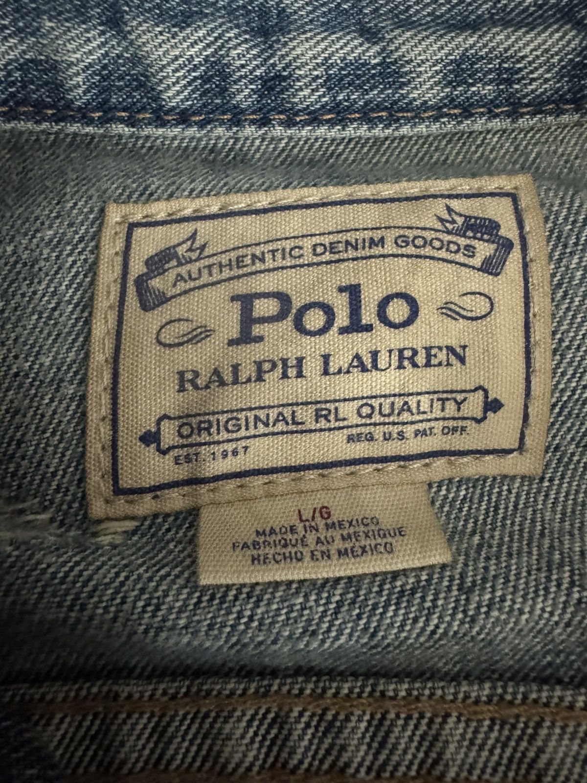 Polo Ralph Lauren Polo Ralph Lauren graffiti print distressed Jean jacket Size US L / EU 52-54 / 3 - 2 Thumbnail