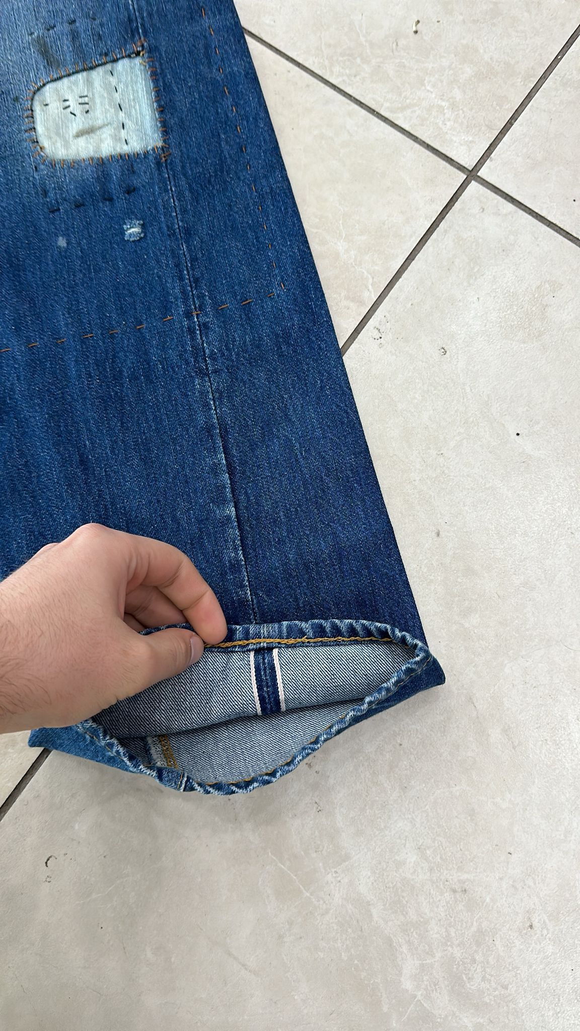 Levi's Vintage Clothing LVC Levi's Vintage Clothing 1947 501XX BigE Selvedge Jeans Size US 30 / EU 46 - 7 Thumbnail
