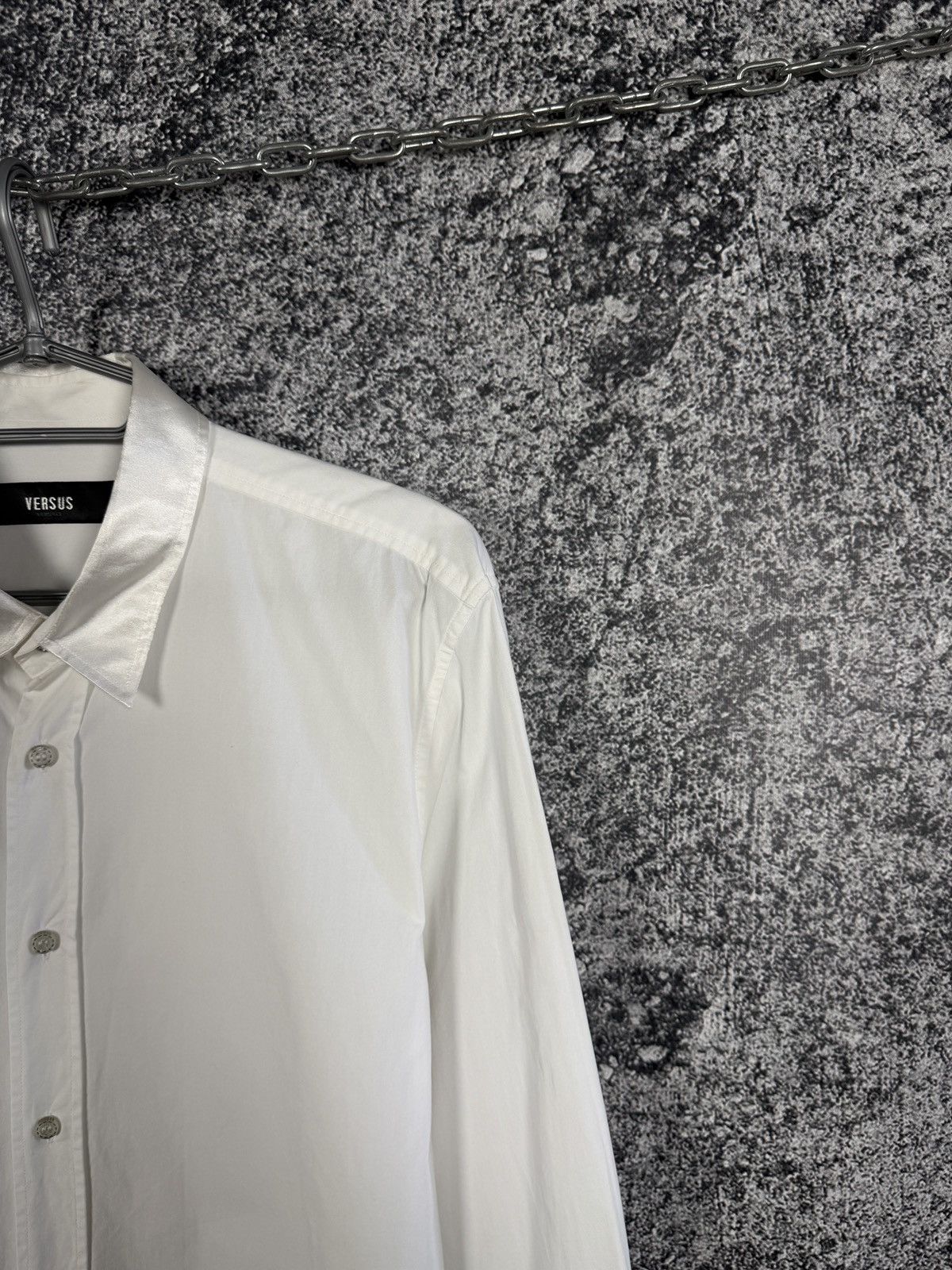 Versus Versace Versus Versace Long Sleeve Shirt Button Up Italy Size 54 Size US M / EU 48-50 / 2 - 2 Thumbnail