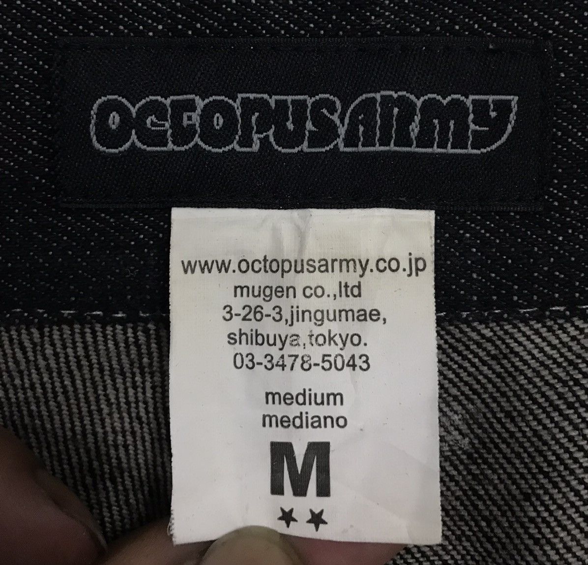 Octopus × Vintage Vintage Octopus Army Denim Pants Size US 34 / EU 50 - 15 Thumbnail