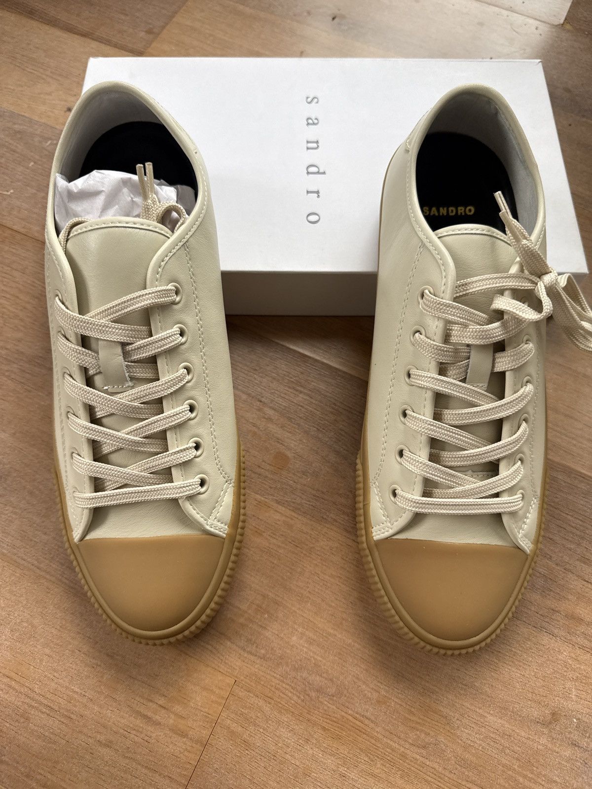 Sandro Sandro Men leather shoes Size US 10 / EU 43 - 1 Thumbnail