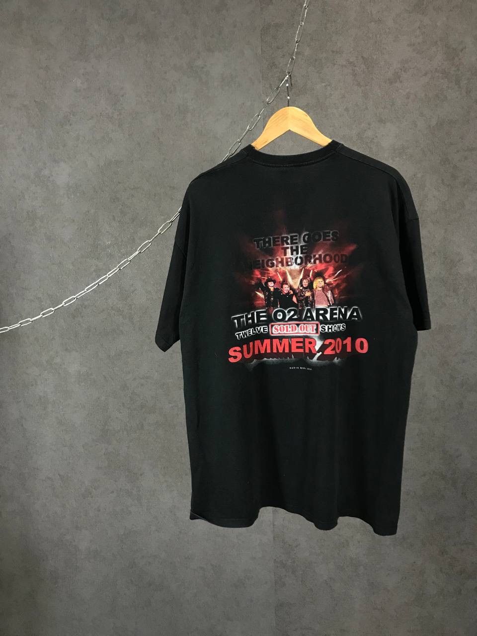 Bon Jovi Bon Jovi 2010 vintage rock band tour tee Size US XXL / EU 58 / 5 - 2 Thumbnail