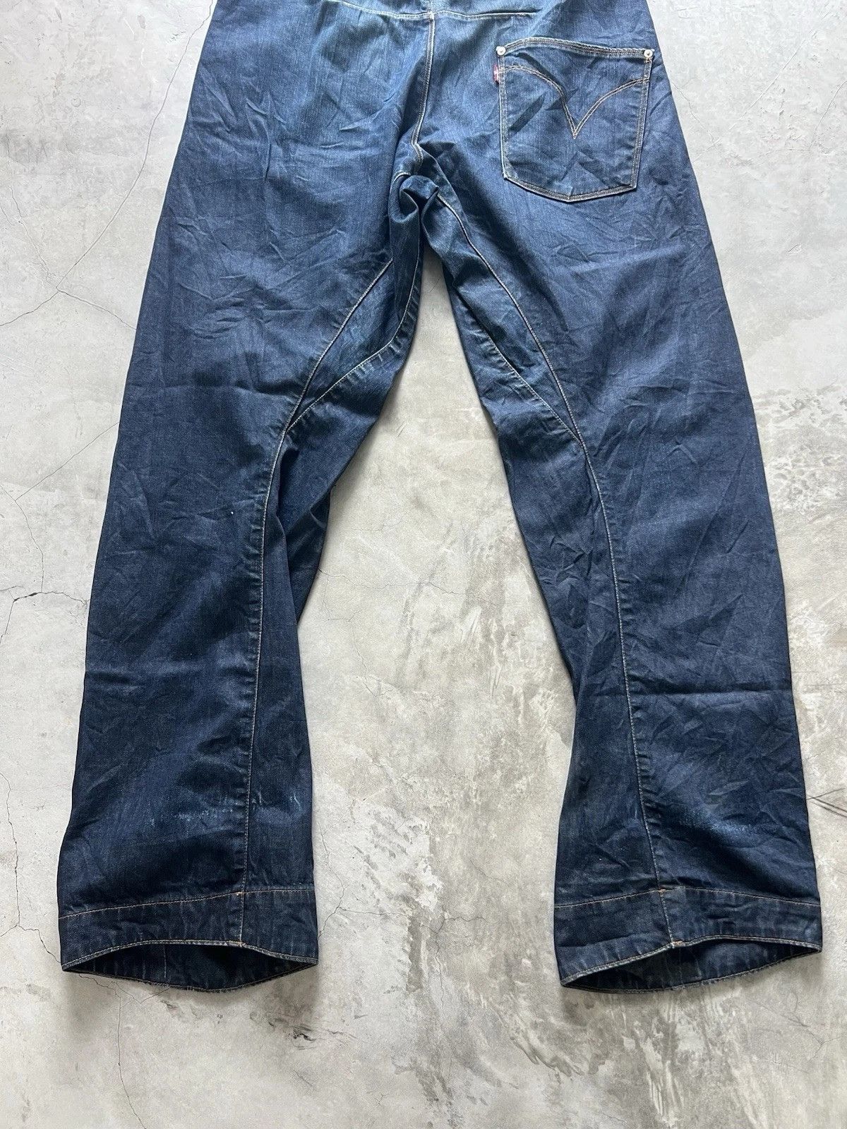 Levi's Levis Engineered Jeans Buckleback Tag W34 Actual 34x34.5 Size US 34 / EU 50 - 3 Thumbnail
