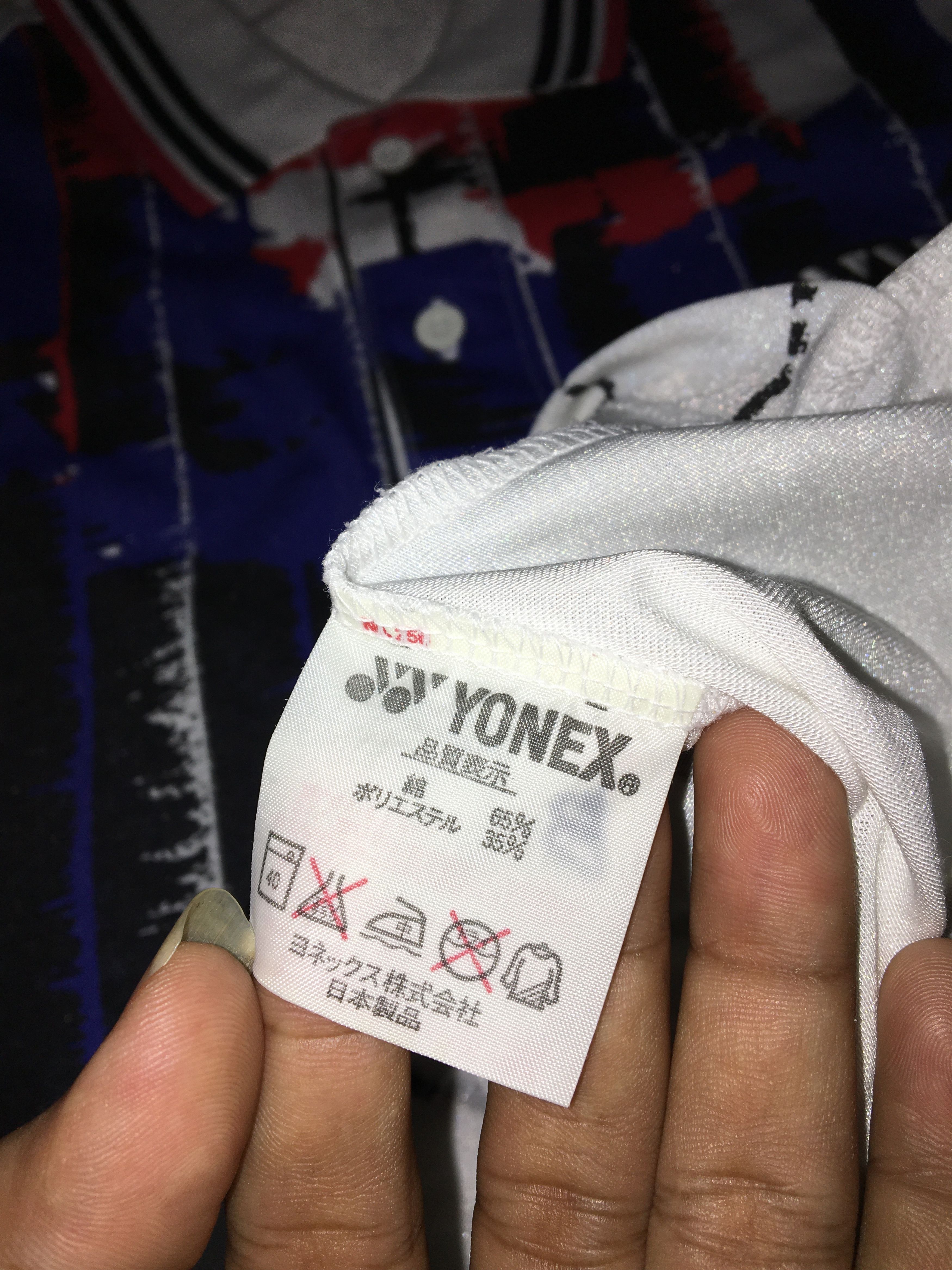 Vintage Vintage Polo Shirt Yonex Size US L / EU 52-54 / 3 - 8 Thumbnail