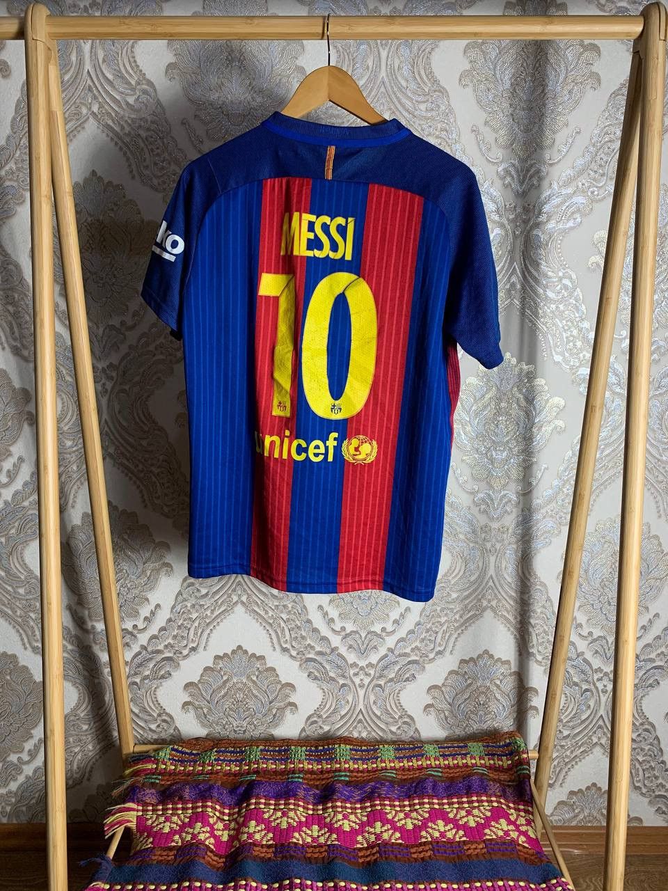 Nike × Vintage VERY RARE NIKE FC BARCELONA SPAIN SOCCER JERSEY BLOKECORE Size US XL / EU 56 / 4 - 9 Thumbnail