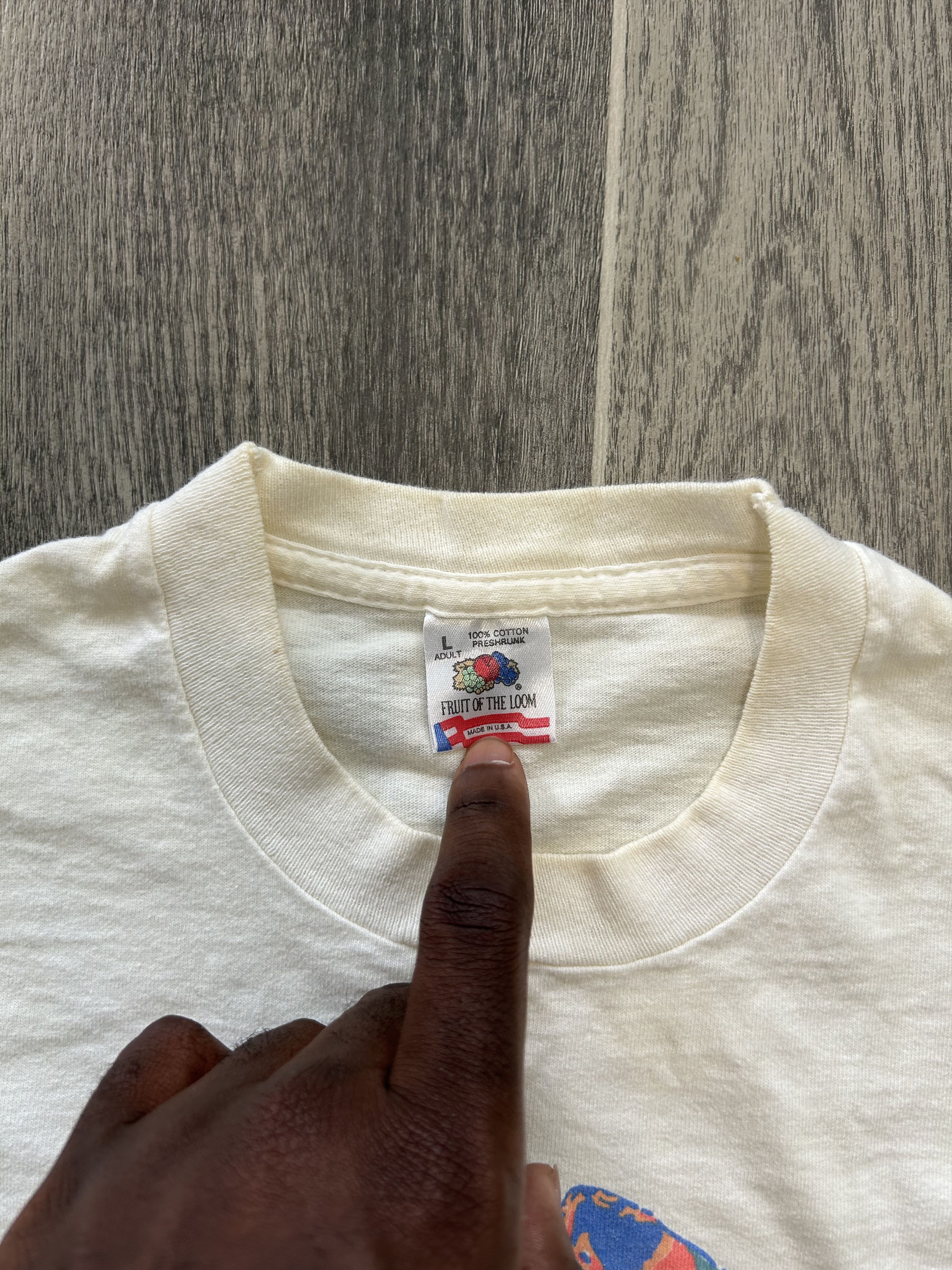 Vintage Vintage 90s Fly Or Die T-Shirt Size US L / EU 52-54 / 3 - 3 Thumbnail