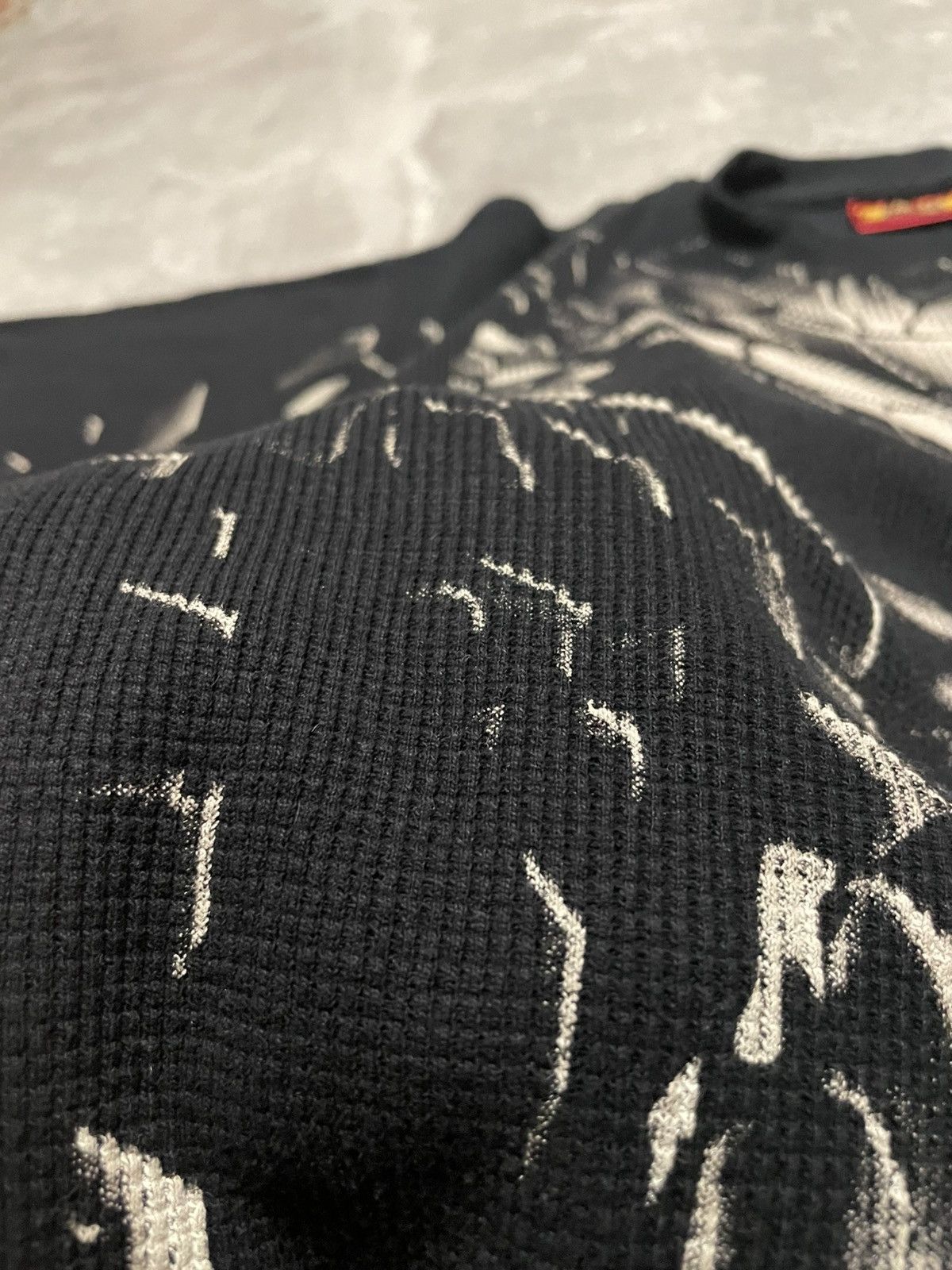 If Six Was Nine Vintage Affliction Style Skull Sweatshirt - Size M Size US M / EU 48-50 / 2 - 7 Thumbnail