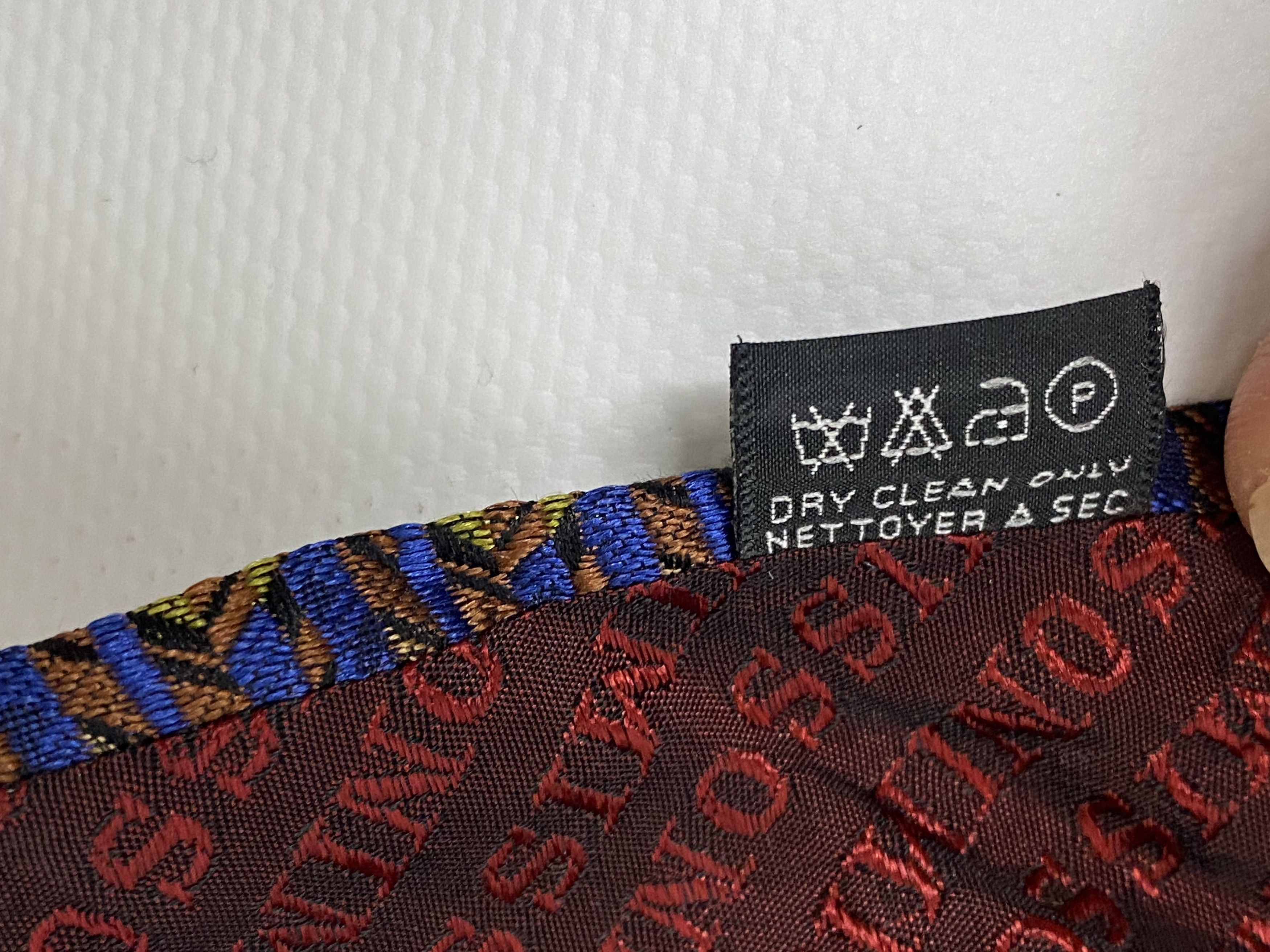 Missoni × Vintage VINTAGE MISSONI CRAVATTE SILK TIE STRIPES PATTERN MADE ITALY Size ONE SIZE - 7 Thumbnail