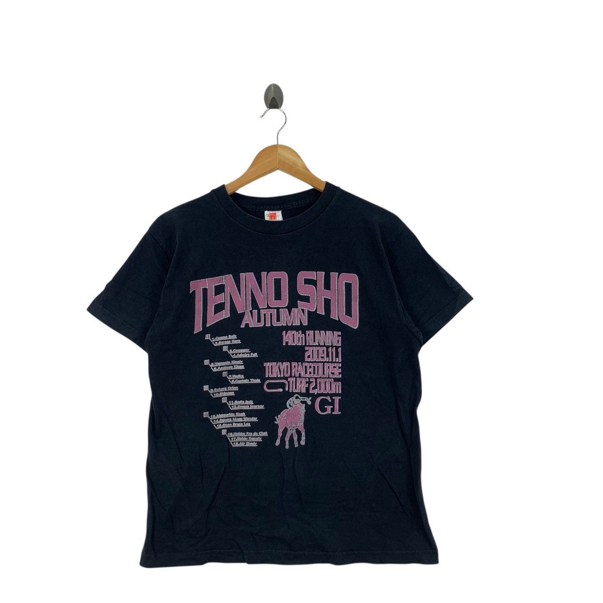 Other TENNO SHO AUTUMN Tokyo Horse Race Tee Shirt Top Ying GI Size US M / EU 48-50 / 2 - 3 Thumbnail
