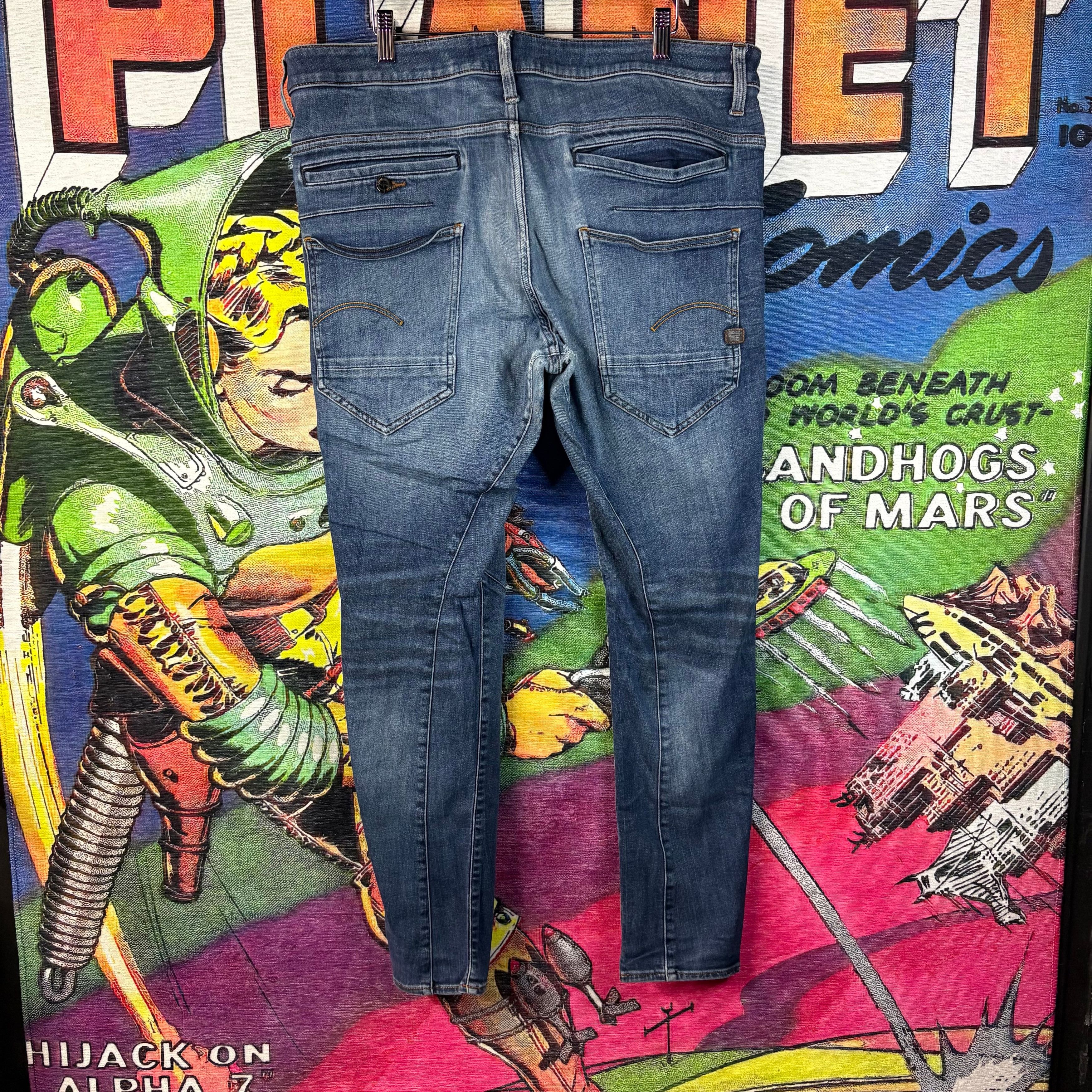 G-Star G-Star D-Staq Skinny Jeans Size 36" Size US 36 / EU 52 - 7 Thumbnail