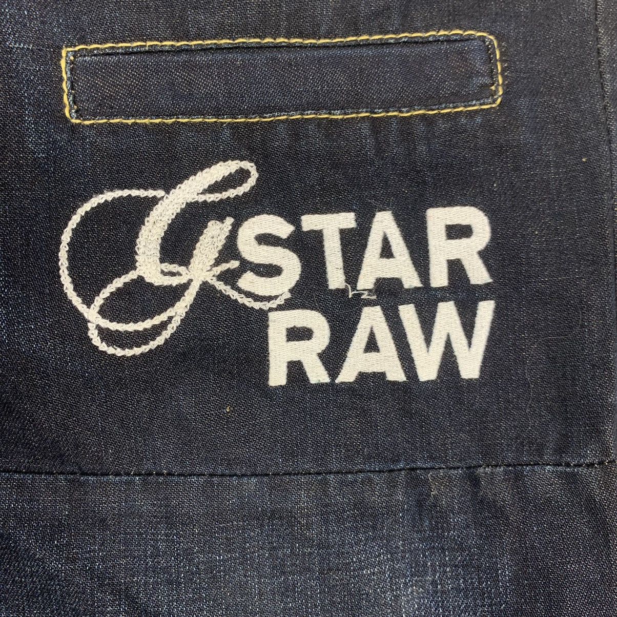 G-Star Vintage Y2K G-Star Raw Big Logo Jeans Size 33/34 Blue Size US 33 - 6 Thumbnail