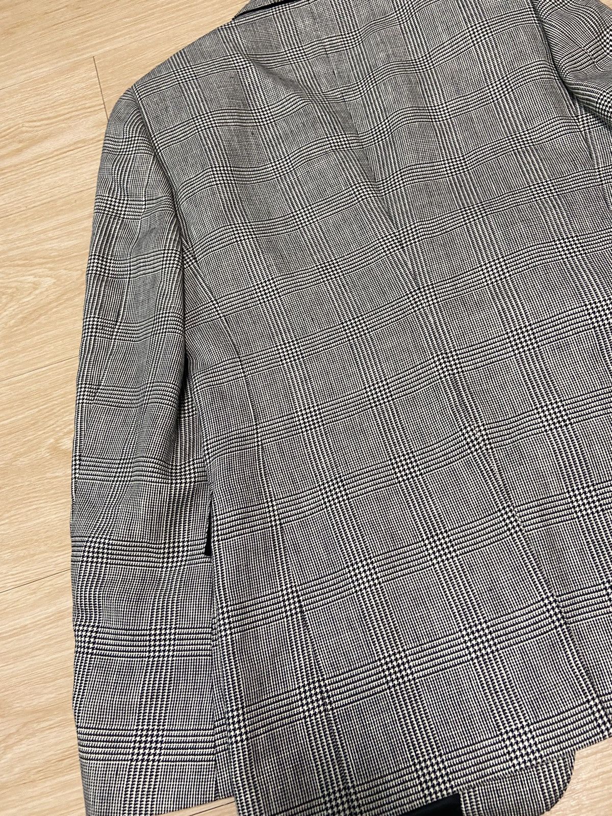 Celine × Hedi Slimane 44 Celine Prince Of Wales houndstooth blazer suit jacket Size US S / EU 44-46 / 1 - 7 Thumbnail