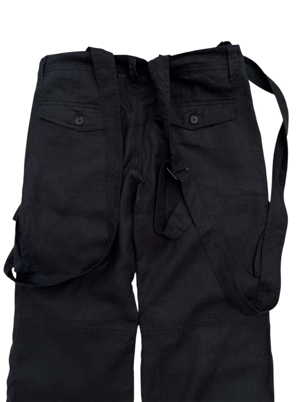 Tornado Mart TORNADO MART Suspender Flared Cargo Pants Size US 30 / EU 46 - 6 Thumbnail