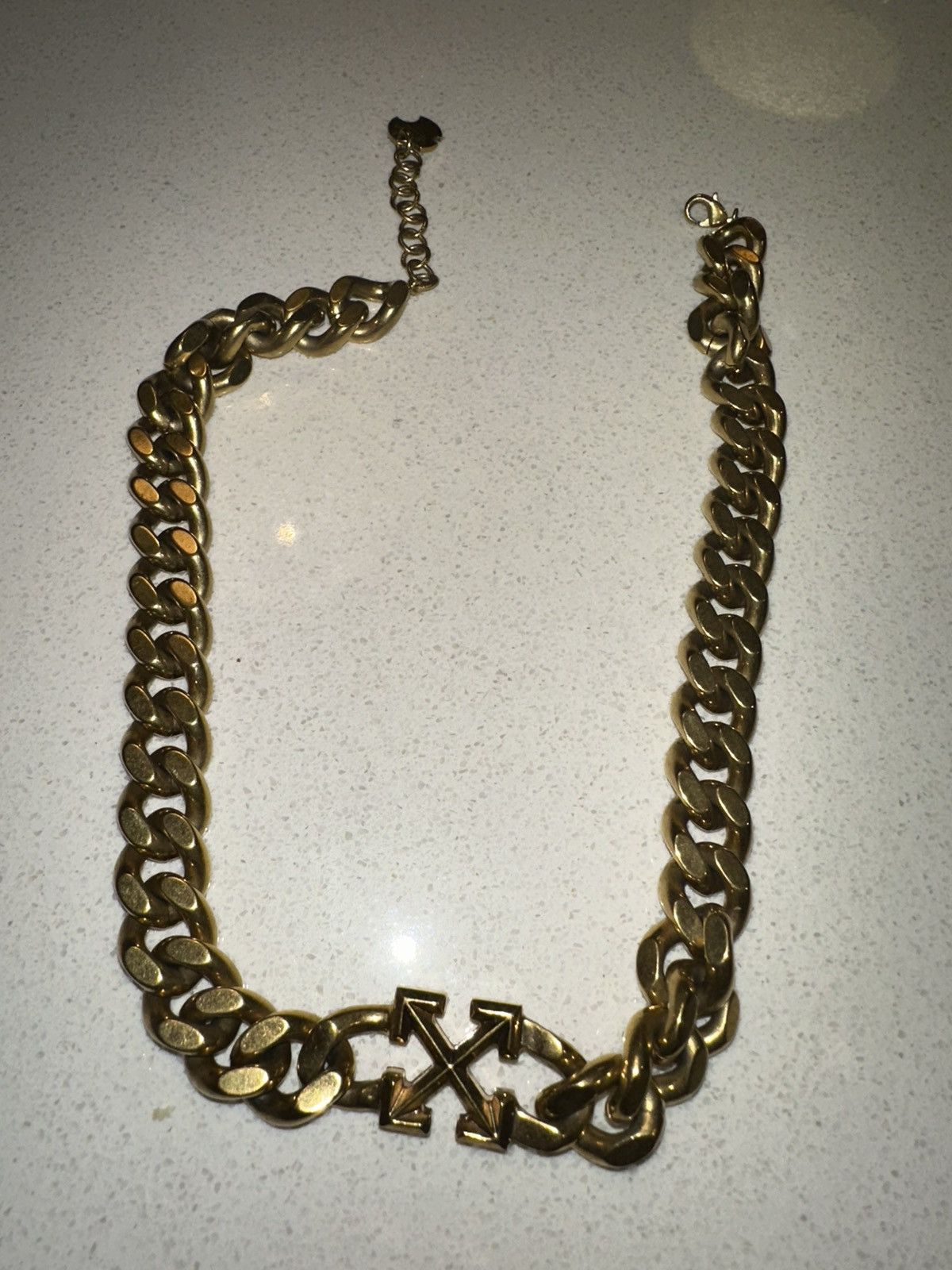 Off-White Off white arrow chain necklace Size ONE SIZE - 1 Thumbnail