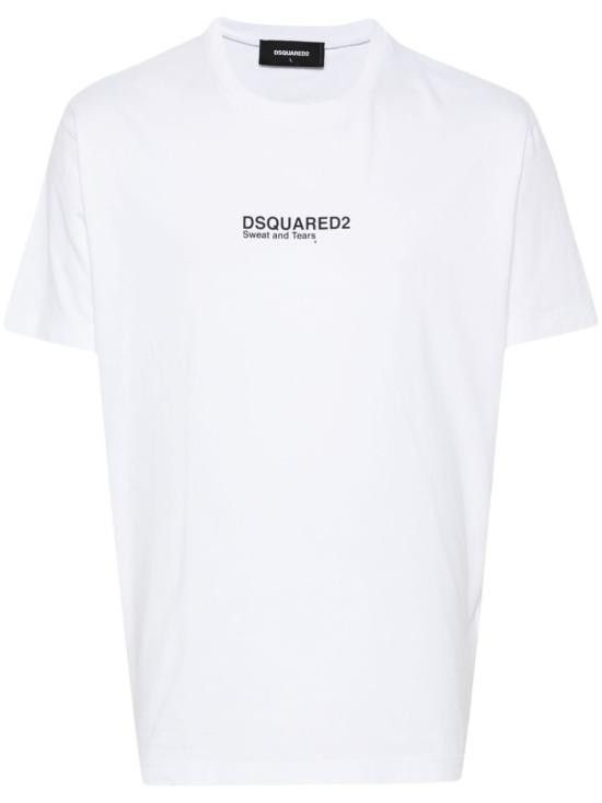Dsquared2 DSQUARED2 Men T-Shirts S74GD0946 D20020100 White Size US S / EU 44-46 / 1 - 1 Thumbnail
