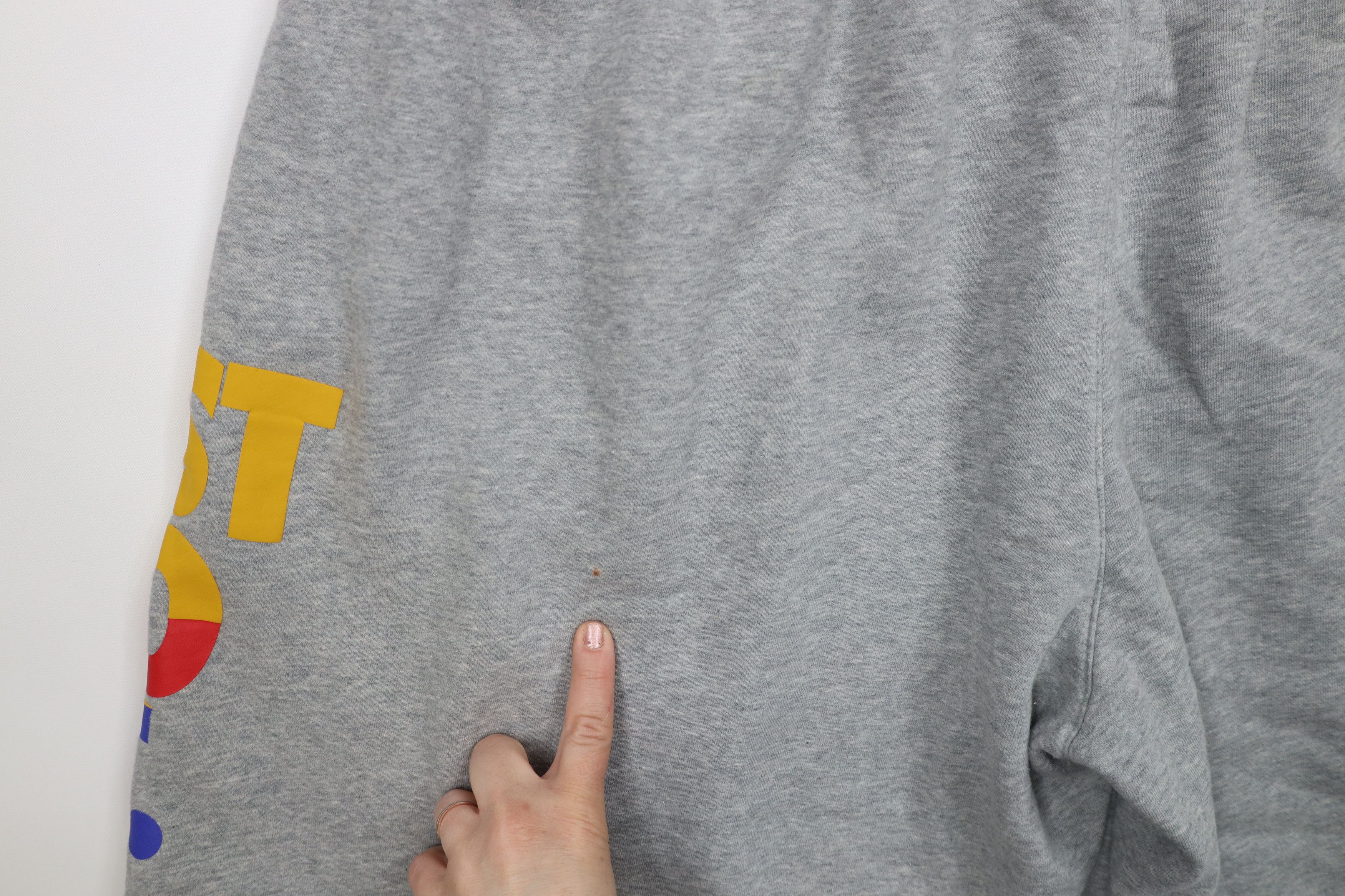 Nike × Vintage Vintage Y2K Nike Just Do It Above Knee Sweatpant Shorts Gray Size US 40 / EU 56 - 13 Thumbnail