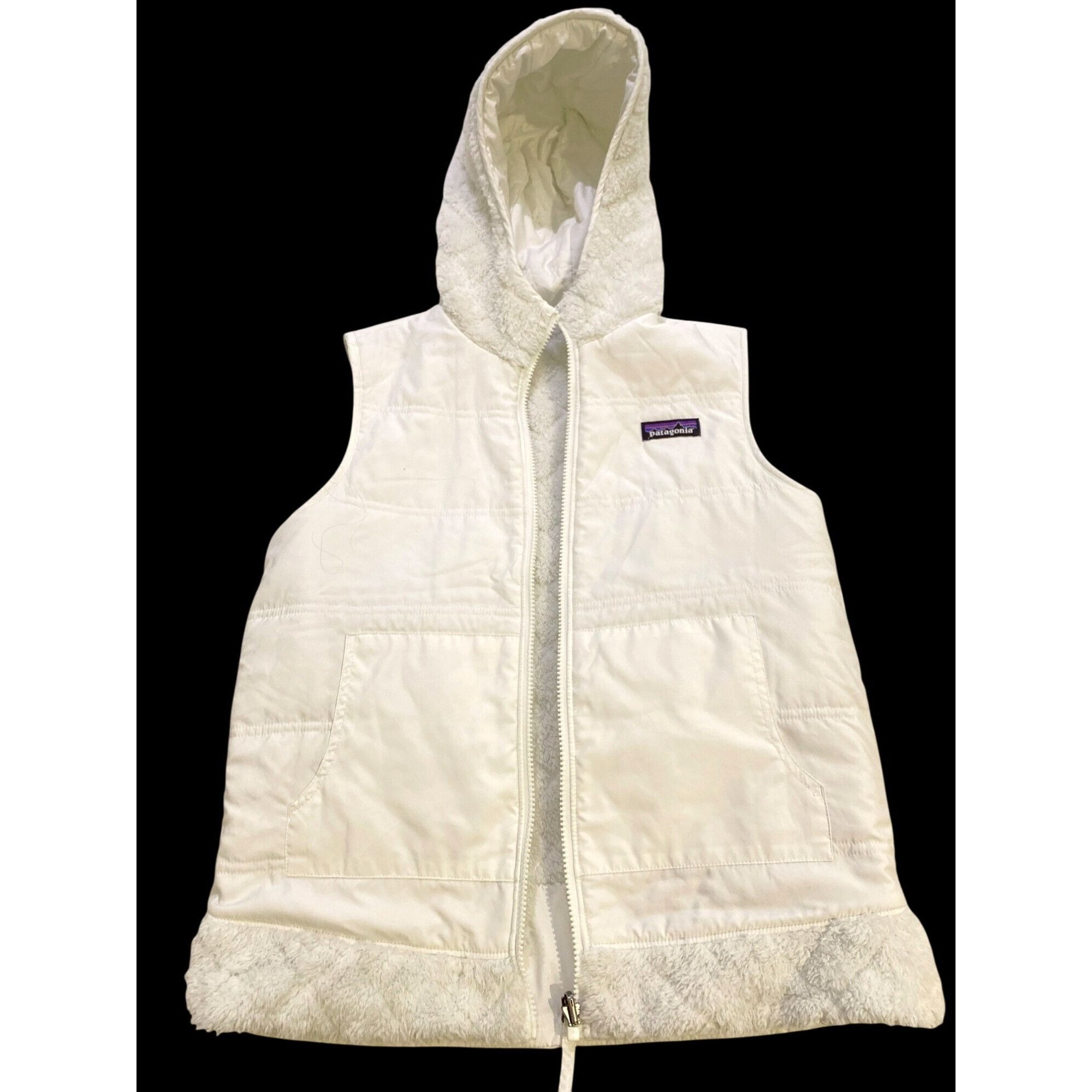 Patagonia PATAGONIA Women's S Los Gatos Reversible Hooded Fleece Vest Size S / US 4 / IT 40 - 6 Thumbnail