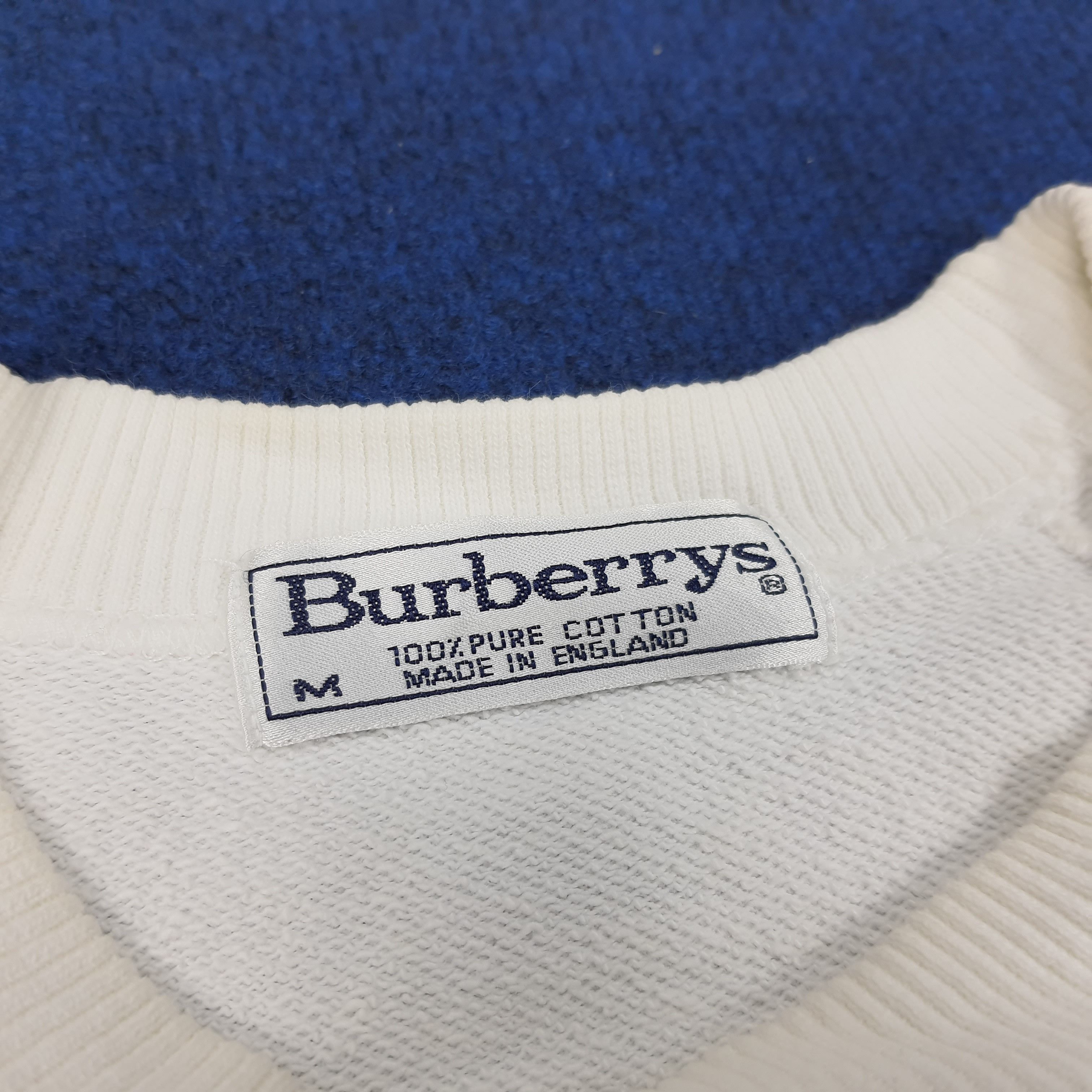 Burberry × Vintage Vintage Burberrys of London Spell Out Sweatshirt Size US M / EU 48-50 / 2 - 5 Thumbnail