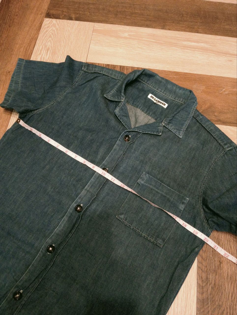 Jil Sander JIL SANDER DENIM SHIRT Size US S / EU 44-46 / 1 - 8 Thumbnail