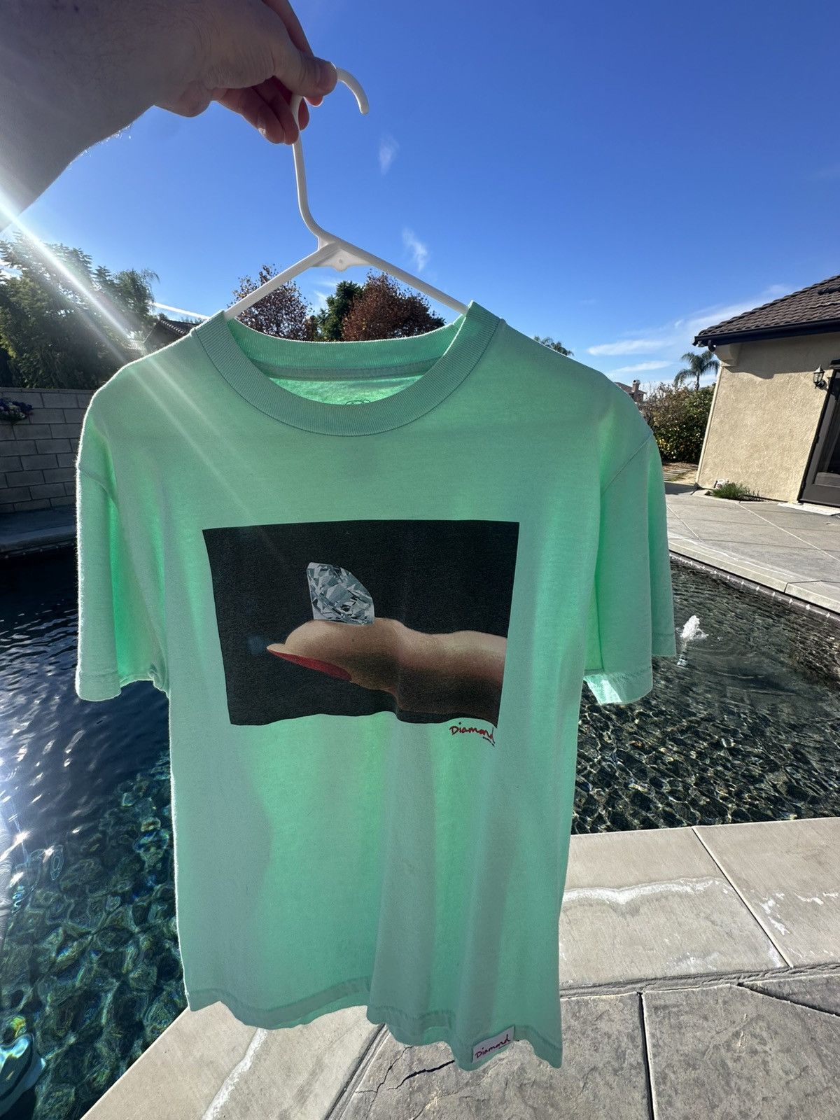 Diamond Supply Co. Diamond supply co Teal Medium Size US M / EU 48-50 / 2 - 1 Thumbnail