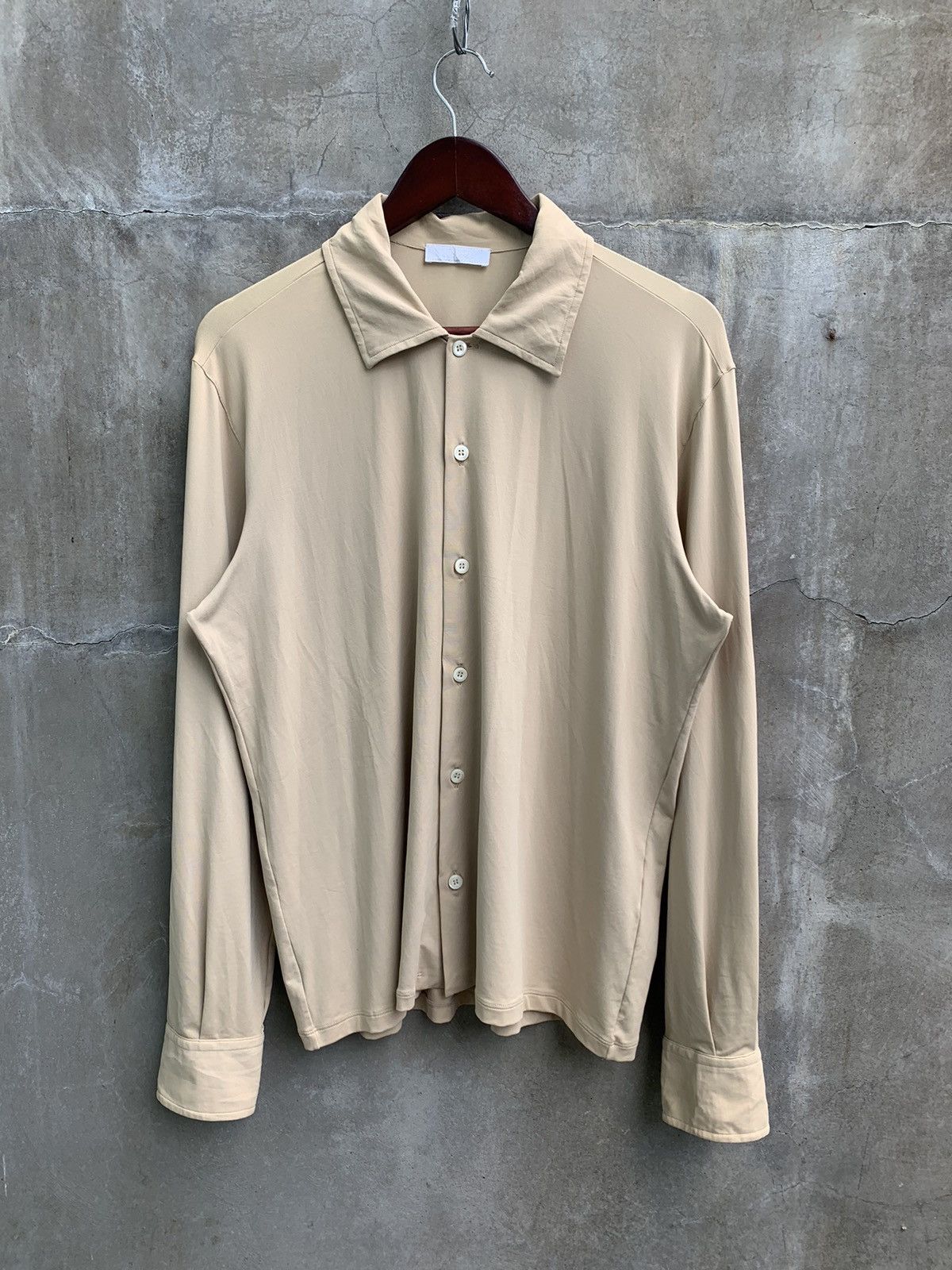 Prada 2014 Beige Button Up Shirt Size US L / EU 52-54 / 3 - 1 Thumbnail