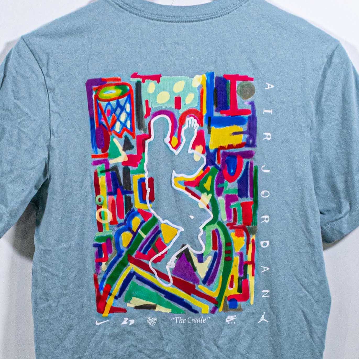 Jordan Brand Air Jordan The Cradle Pop Art T-Shirt Y2K Basketball Size US S / EU 44-46 / 1 - 10 Thumbnail