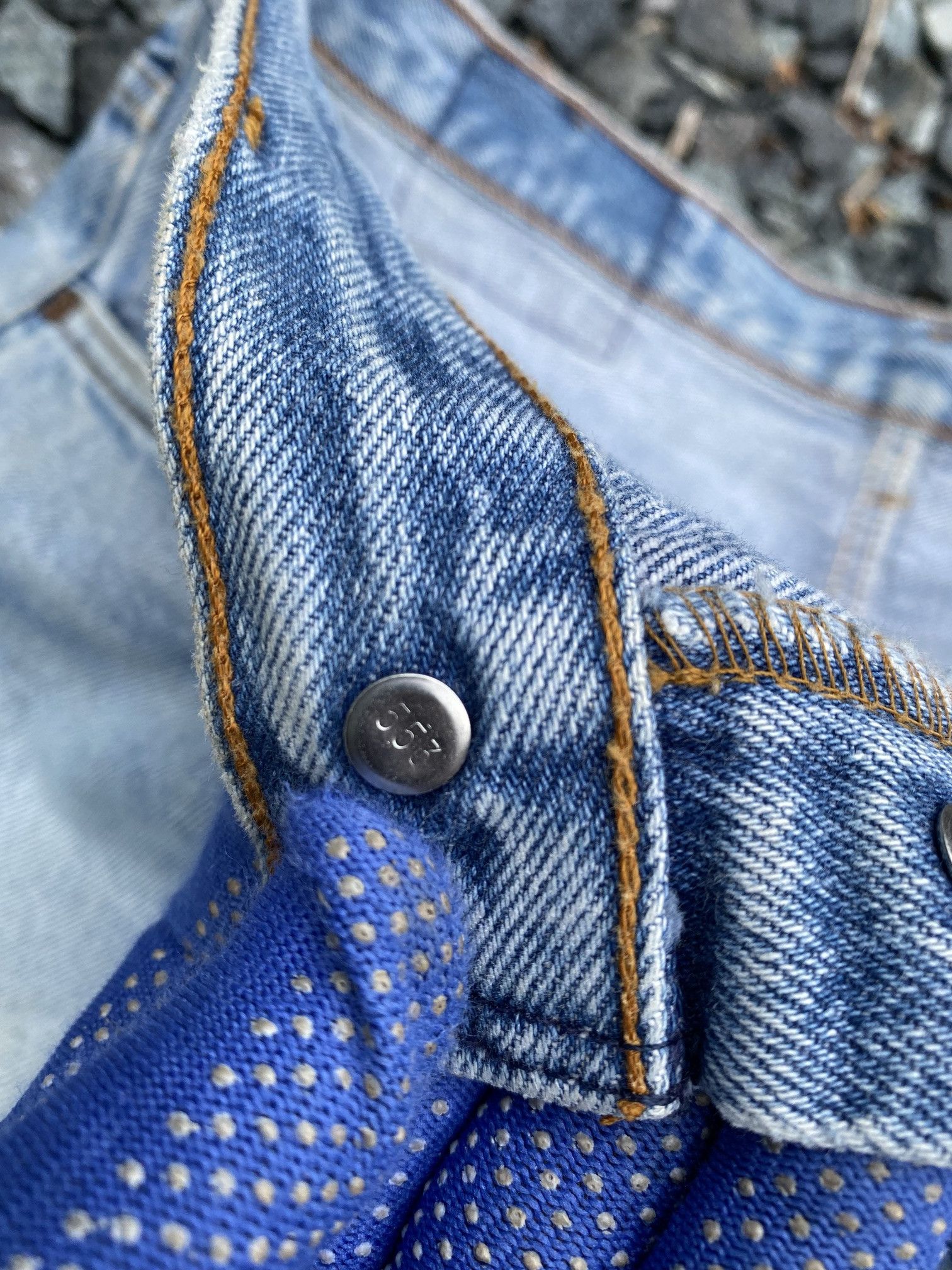 Levi's Vintage 1993 Levis 501 dirty lightwash distressed W33x28.5 Size US 33 - 13 Thumbnail