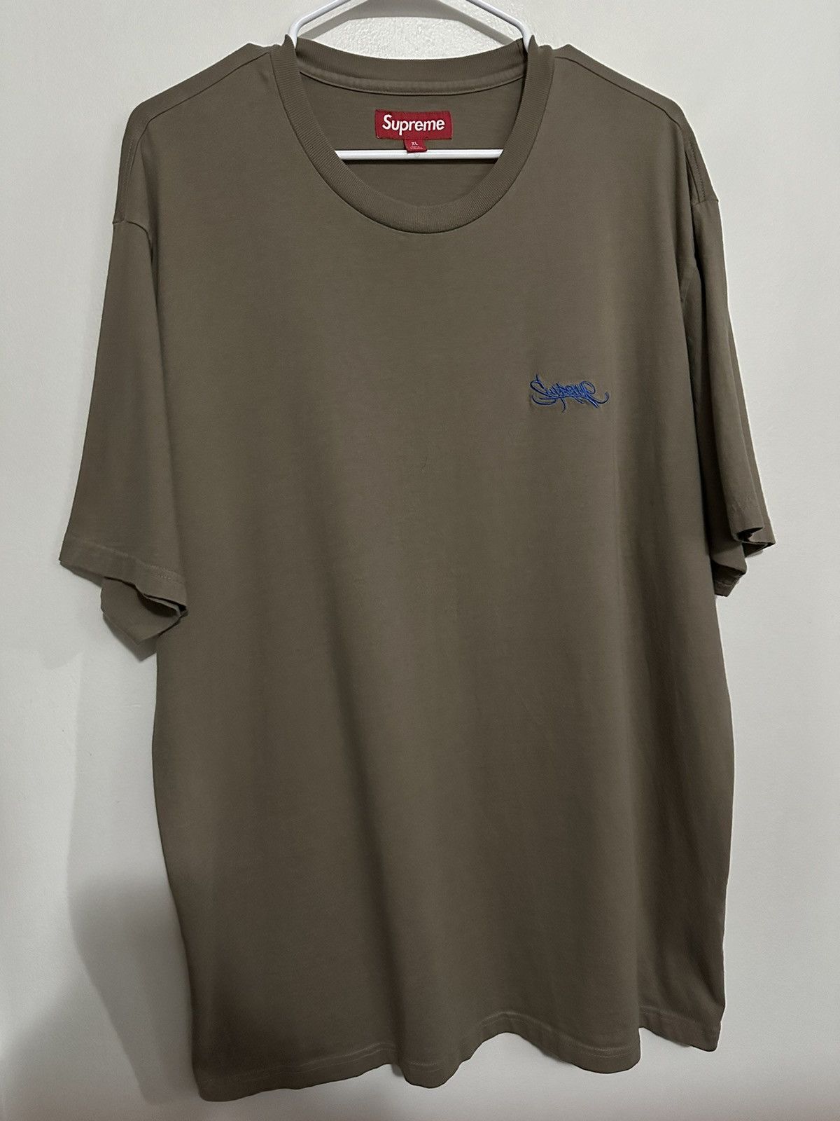 Supreme Supreme Washed Tag S/S Top Tee Size US XL / EU 56 / 4 - 1 Thumbnail