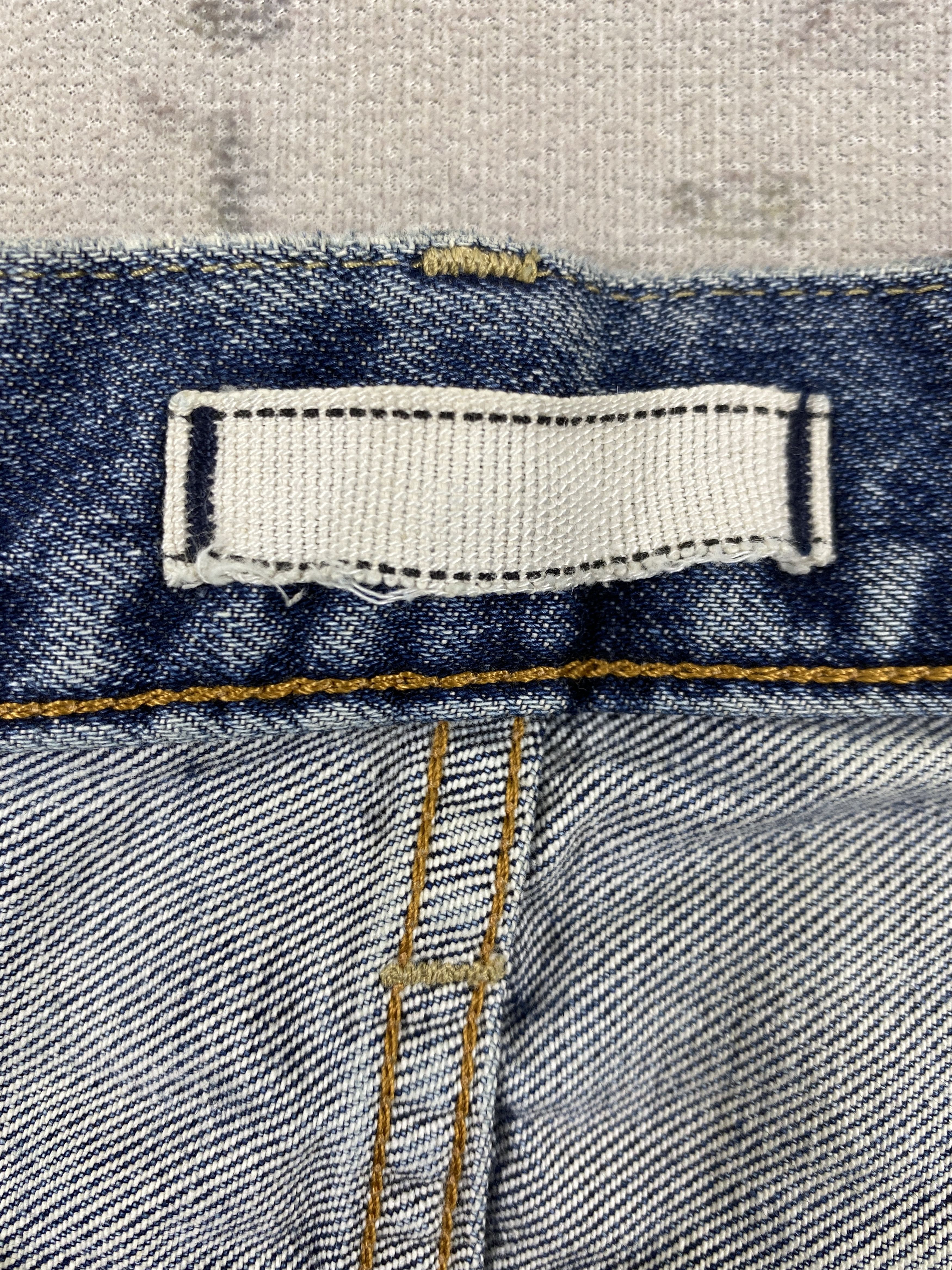 Japanese Brand Redline Distressed Vintage Uniqlo Jeans 31x32 Denim- JN3556 Size US 31 - 11 Thumbnail