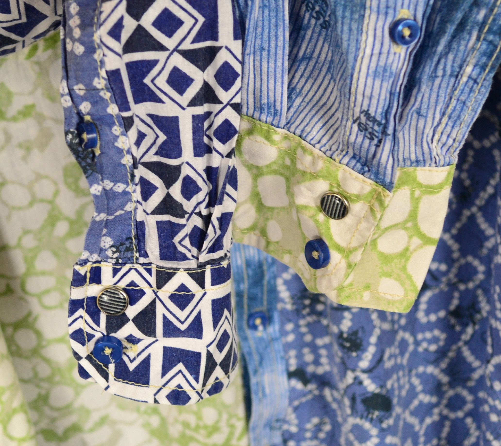 Desigual Archive Desigual Multicolour art crazy shirt Size US L / EU 52-54 / 3 - 4 Thumbnail